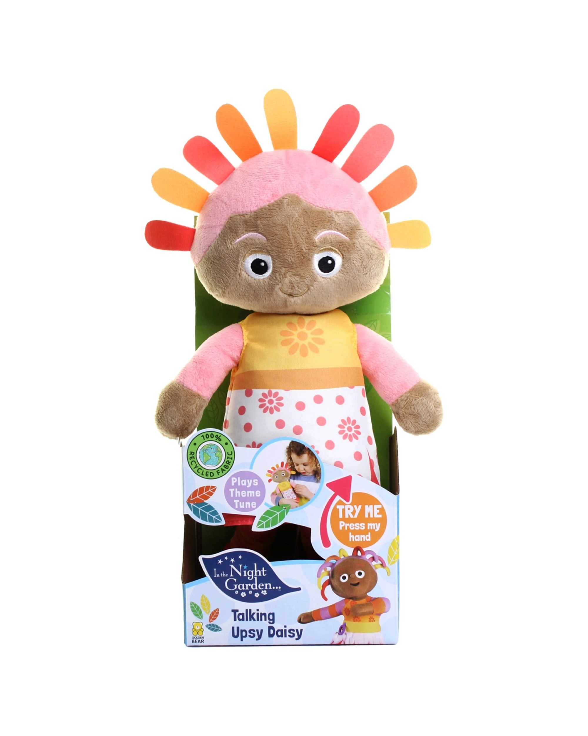 1 In the Night Garden - Talking Upsy Daisy, Interactive Soft Toy, 32cm (Height) - Multi, 1 of 2