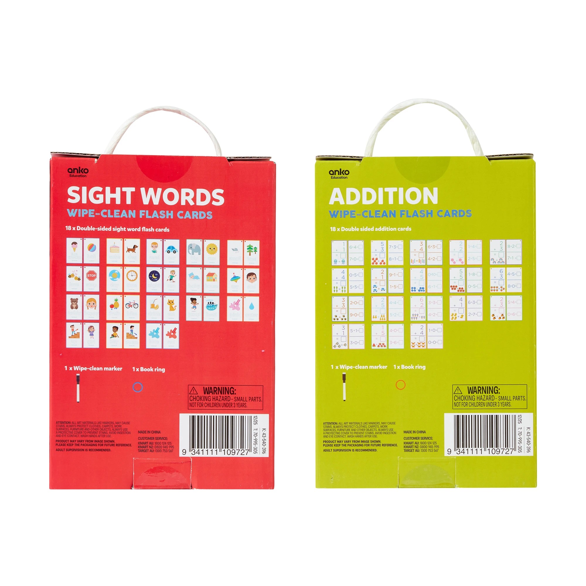 4 Wipe-Clean Flash Cards - Assorted, 4 of 4