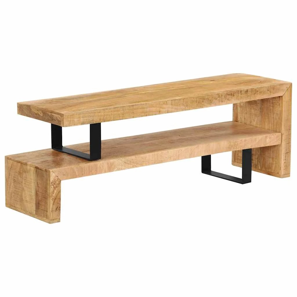 5 Vidaxl Tv Stand Solid Mango Wood - Brown, 5 of 10