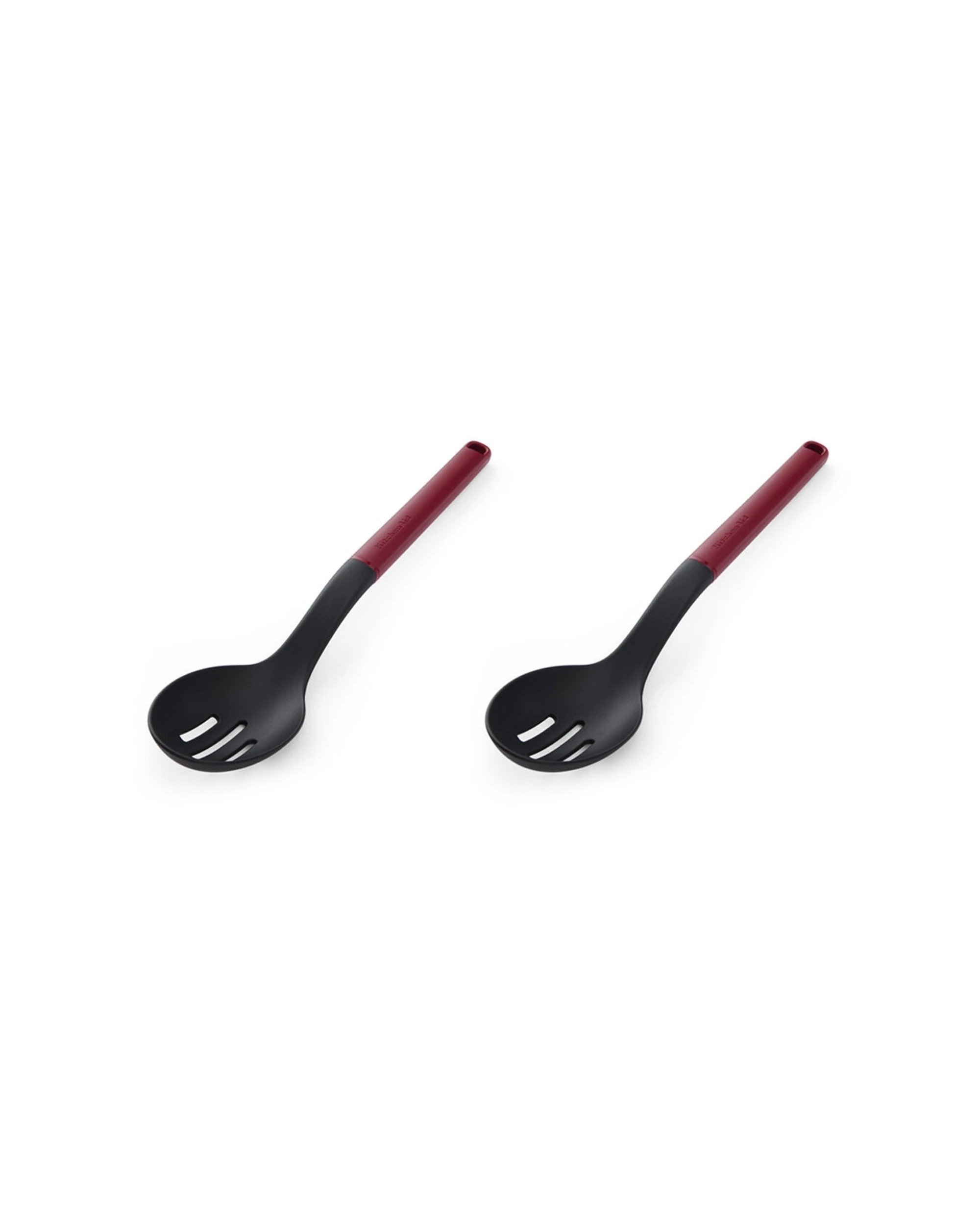 1 KitchenAid Classic Slotted Nylon Cooking Spoon 2PK Heat Resistant Ergonomic Handle - Multi, 1 of 6
