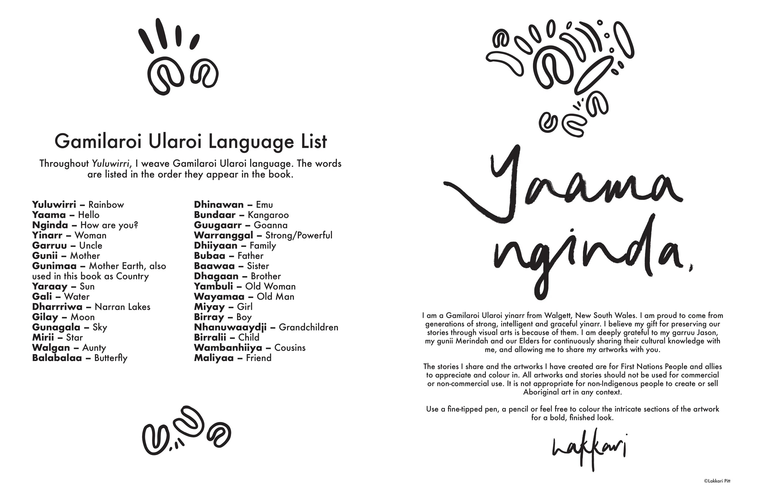 2 Yuluwirri by Lakkari Pitt - Book, 2 of 4