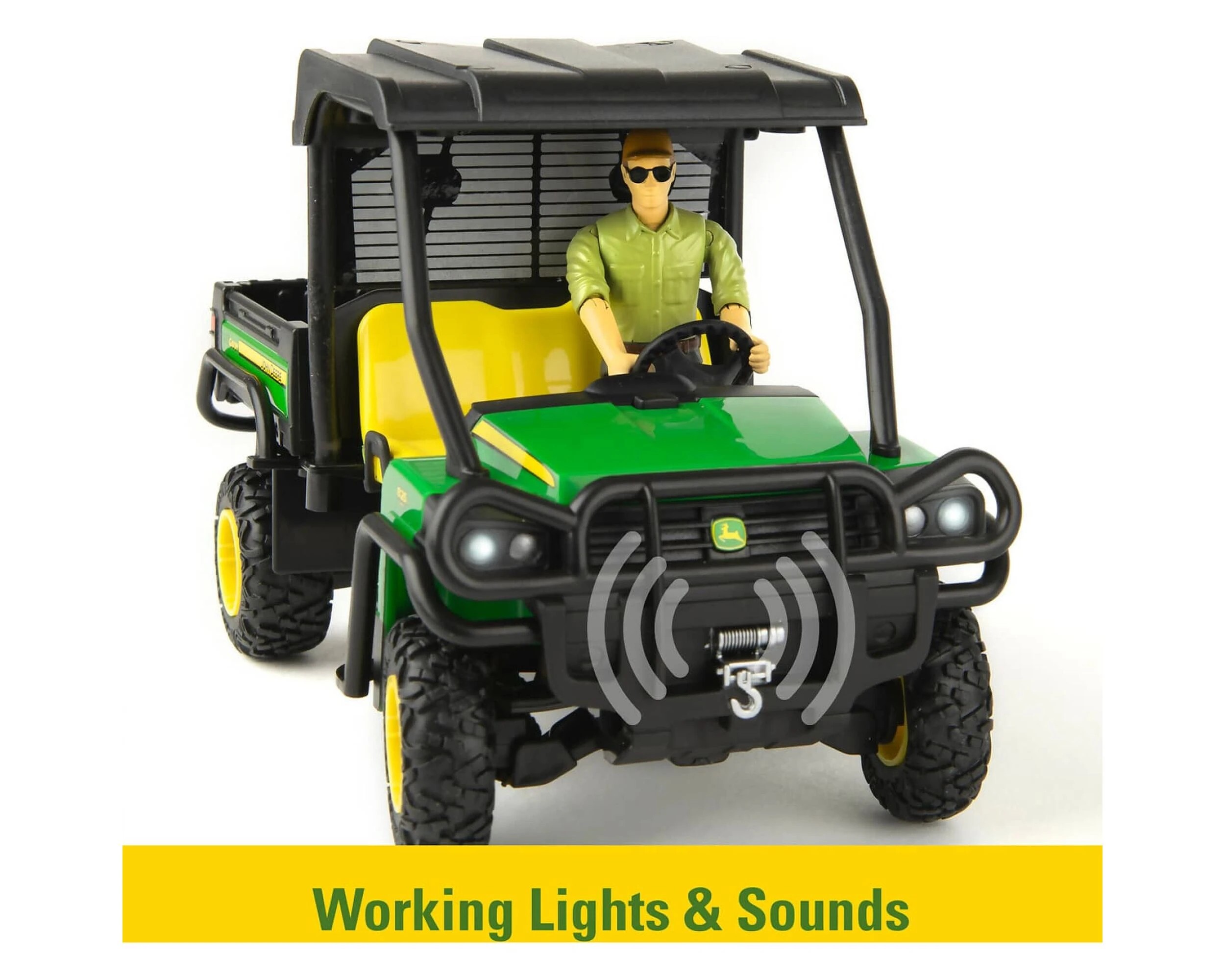 TOMY - John Deere 1:16 Scale Big Farm Outdoor Adventure Toy Set - Kmart