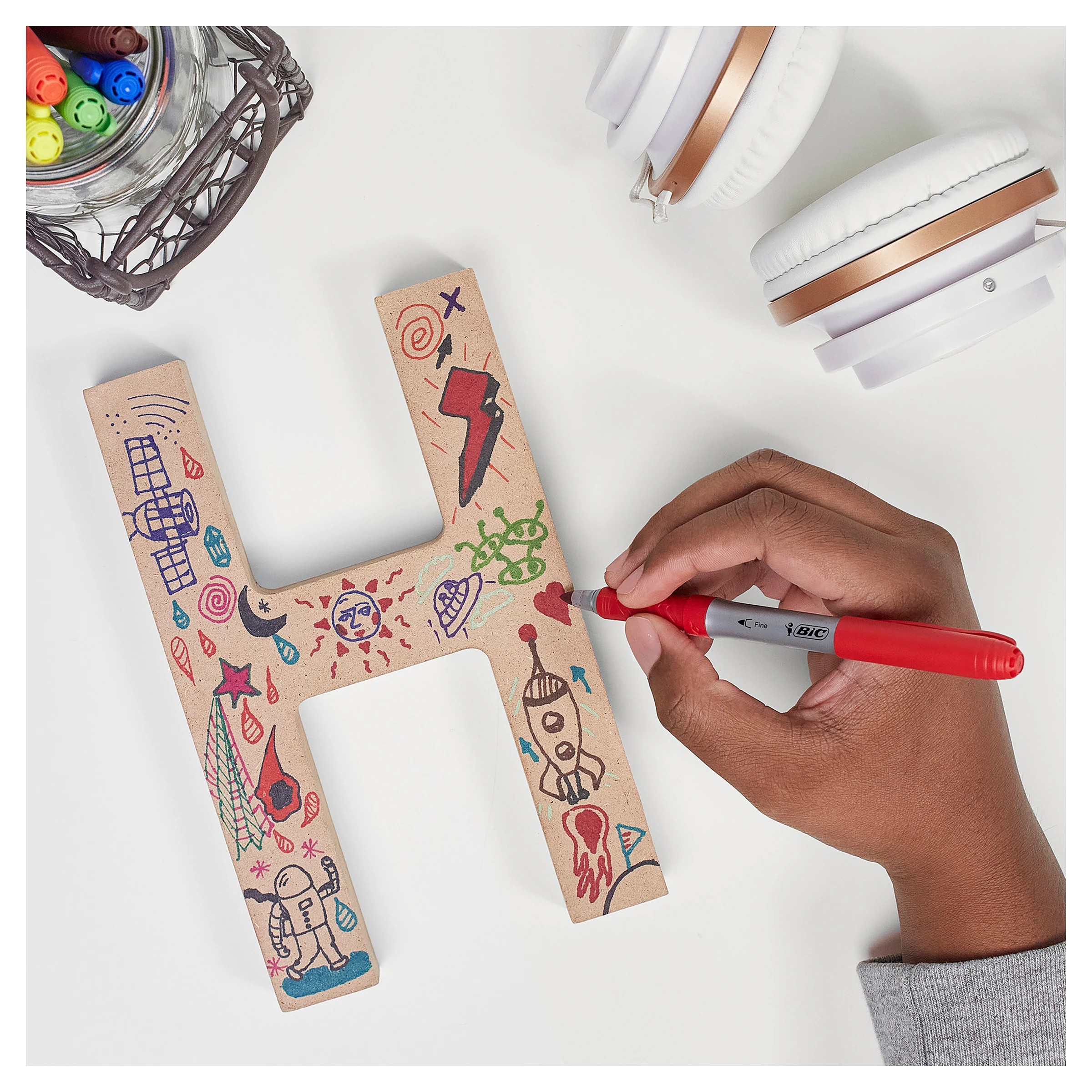 3 5 Pack BIC Intensity Permanent Markers - Pastel, 3 of 4