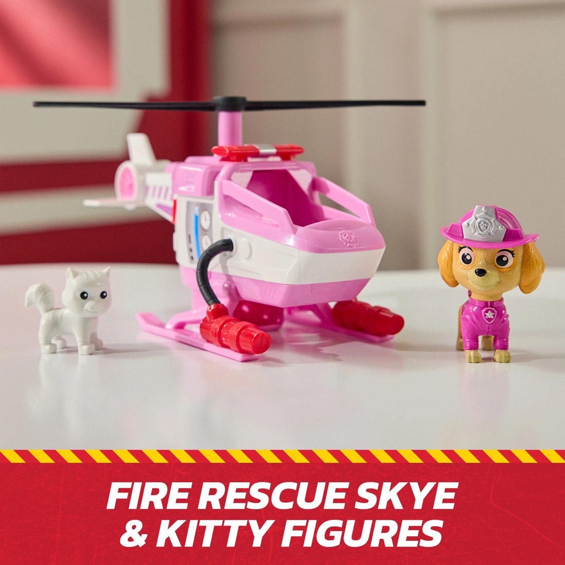 3 PAW Patrol Fire Rescue: Skye Rescue Fire Chopper, 3 of 9