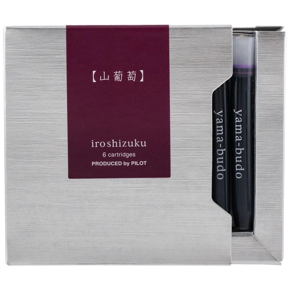 2 Iroshizuku Fountain Pen Ink Cartridge Crimson Glory Vine 6Pk, 2 of 3