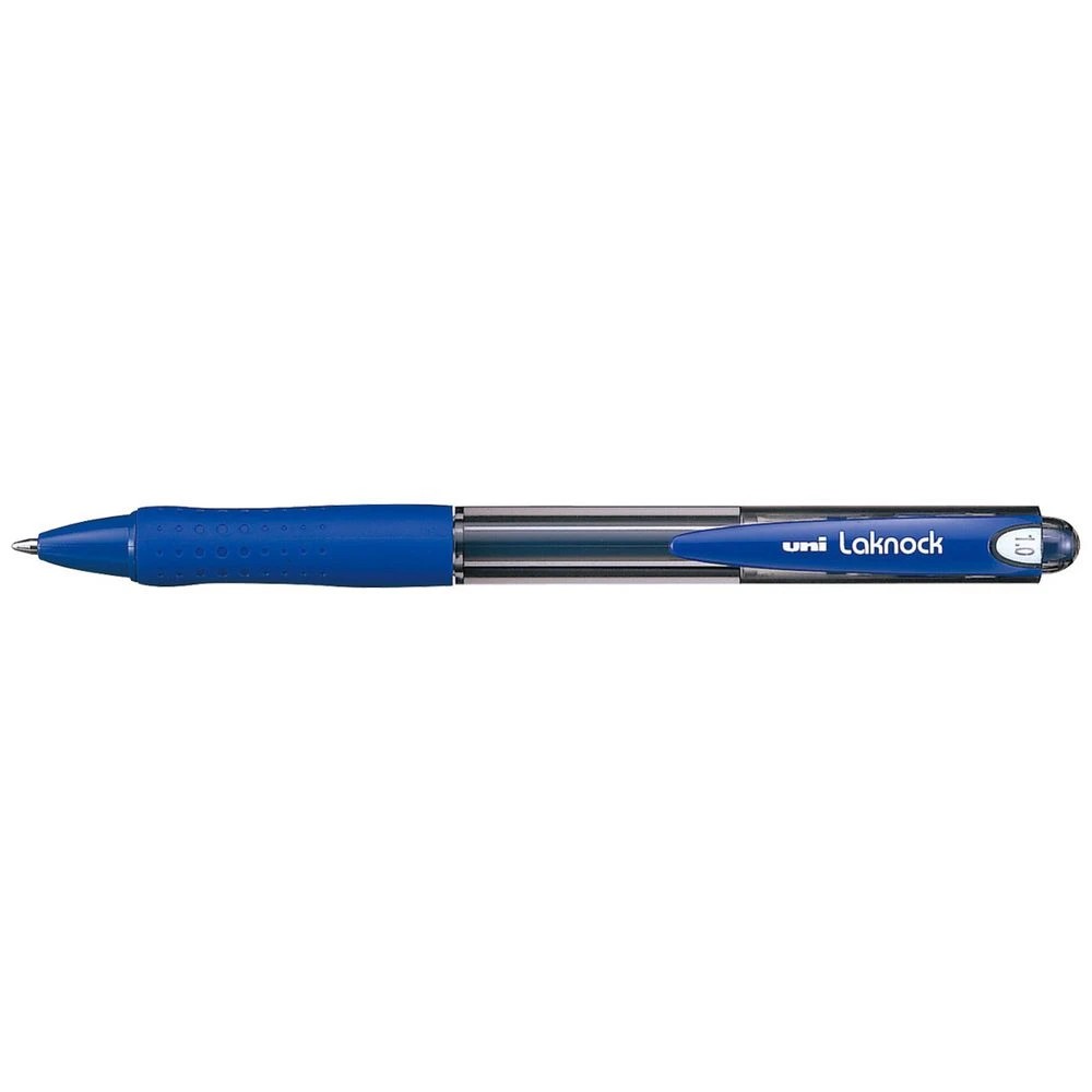 1 Uni Laknock Ballpoint Pen 1.0mm Blue, 1 of 1