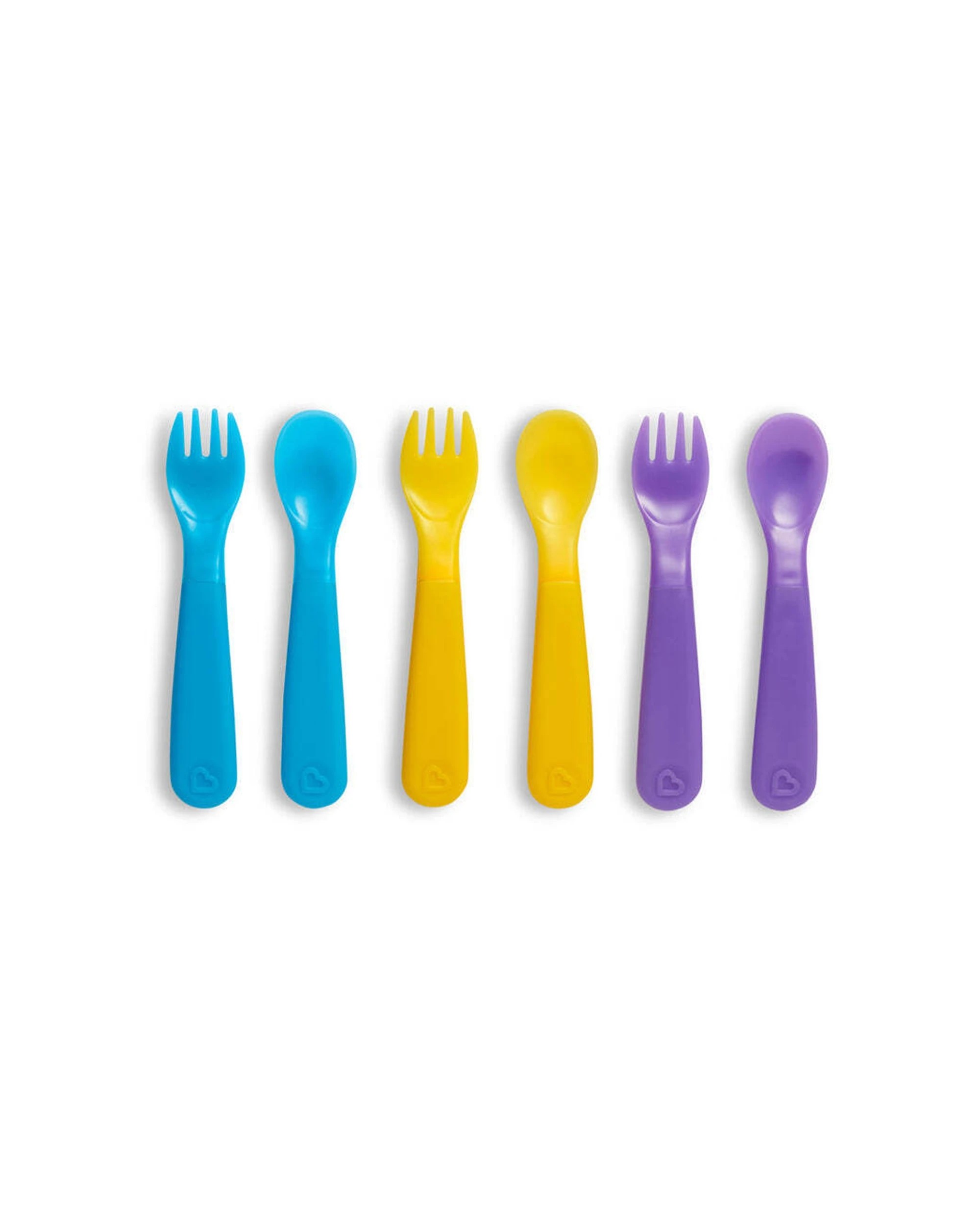 1 Munchkin ColorReveal Toddler Utensils 6 Piece Colour Changing 12 Months - Assorted, 1 of 4