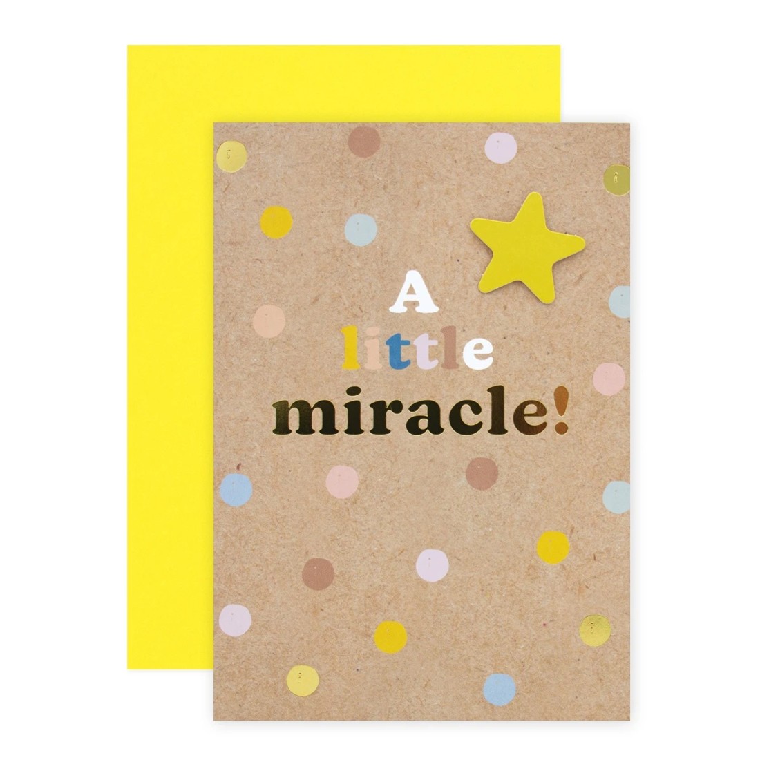 1 Connections from Hallmark New Baby Congratulations Card - A Little Miracle, 1 of 2