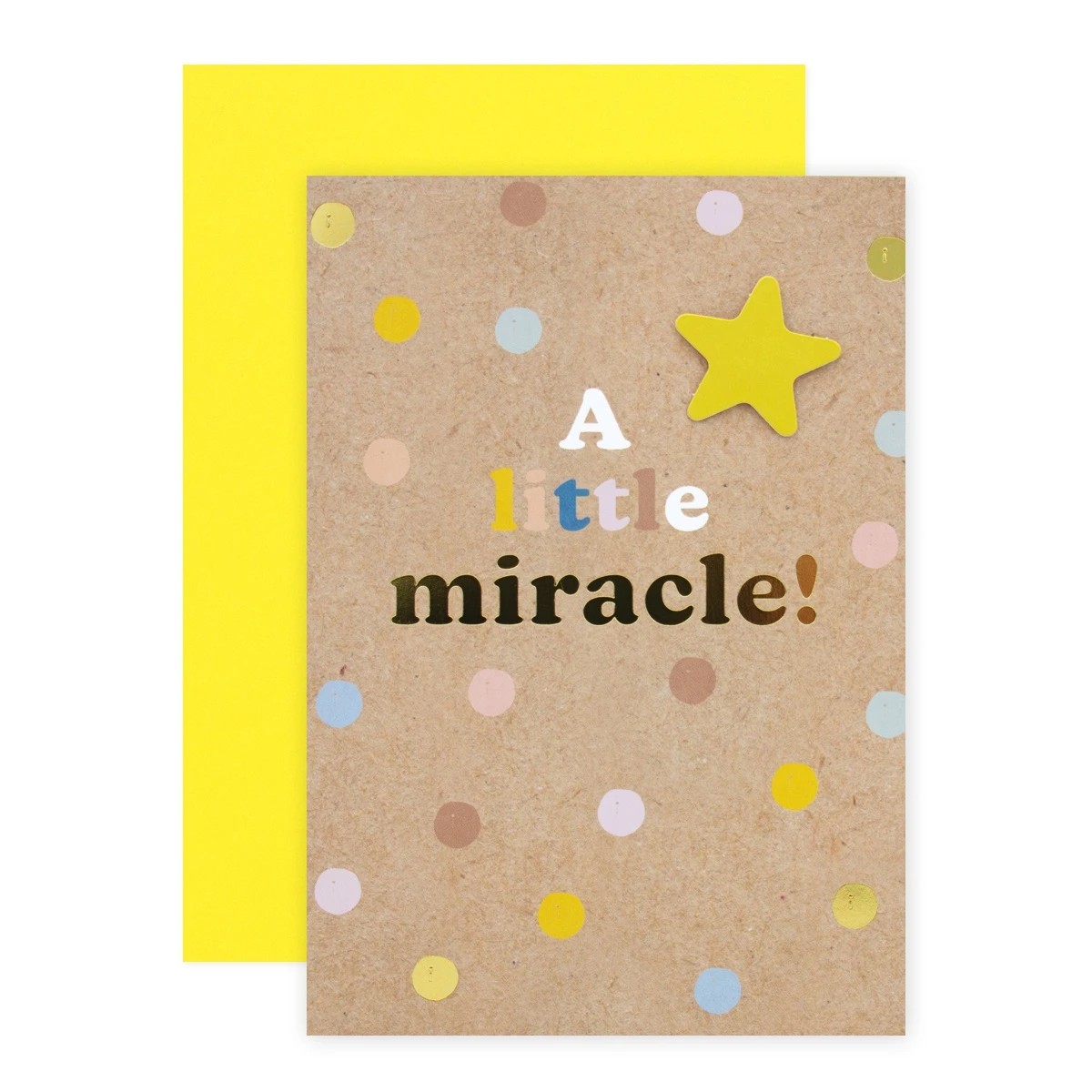 1 Connections from Hallmark New Baby Congratulations Card - A Little Miracle, 1 of 2