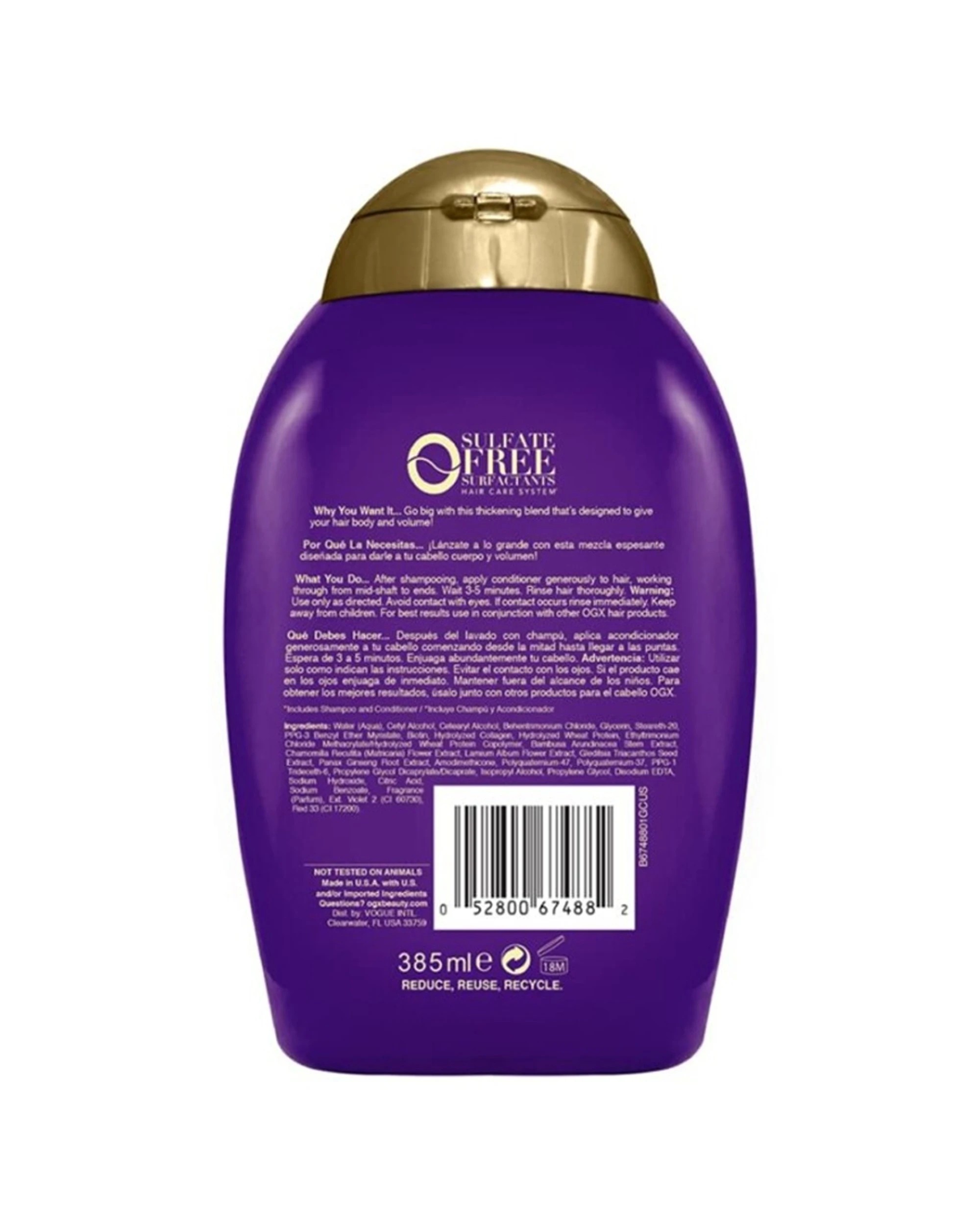 2 OGX Extra Strength Biotin and Collagen Conditioner 385ml, 2 of 9