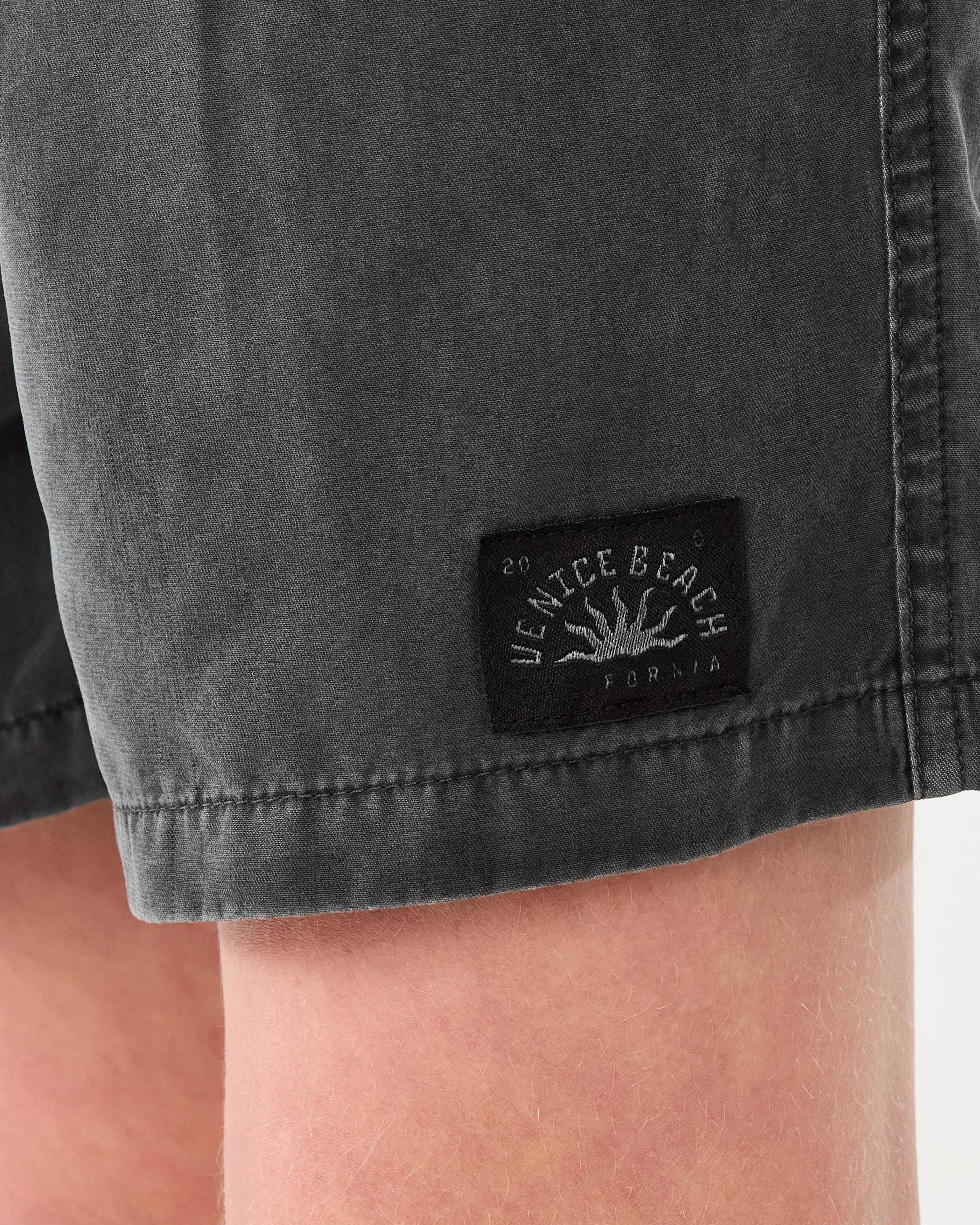 4 Washed Boardshorts Blk Sand, 4 of 6