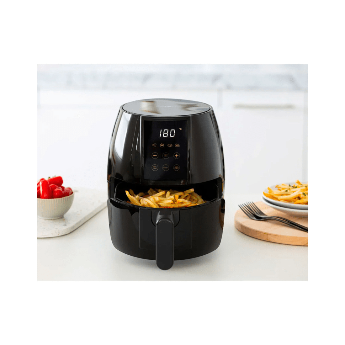 5 Healthy Choice 3l Digital Air Fryer W/200c Non-stick & Removable Basket - Black, 5 of 5