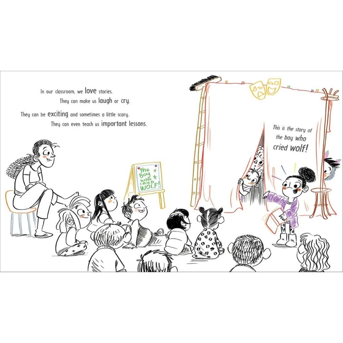 2 The Kid Who Cried Wolf by Heath McKenzie - Book, 2 of 3