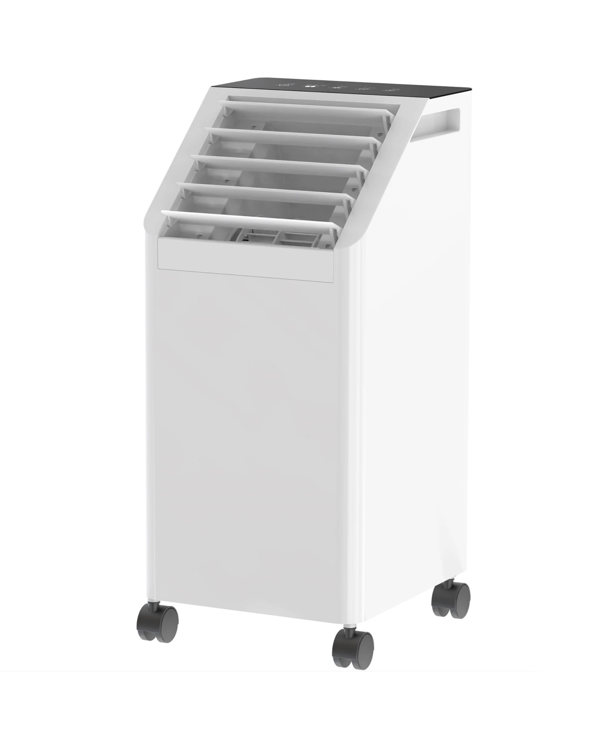 1 Advwin 4L Evaporative Air Cooler Fan with Large Water Tank 3 Speeds 4 Ice Crystal Box, 1 of 7