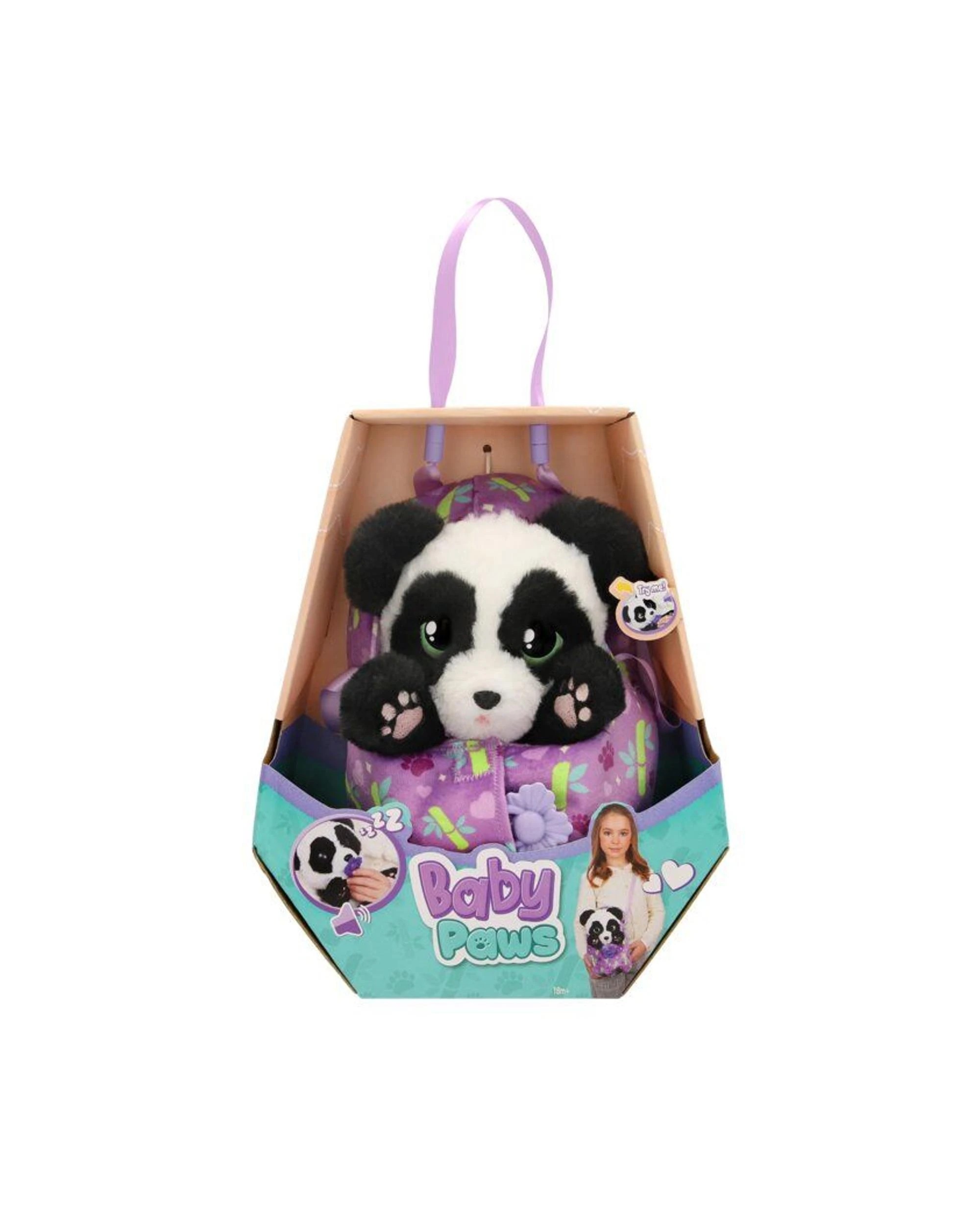 1 Baby Paws Panda Plush, 1 of 7