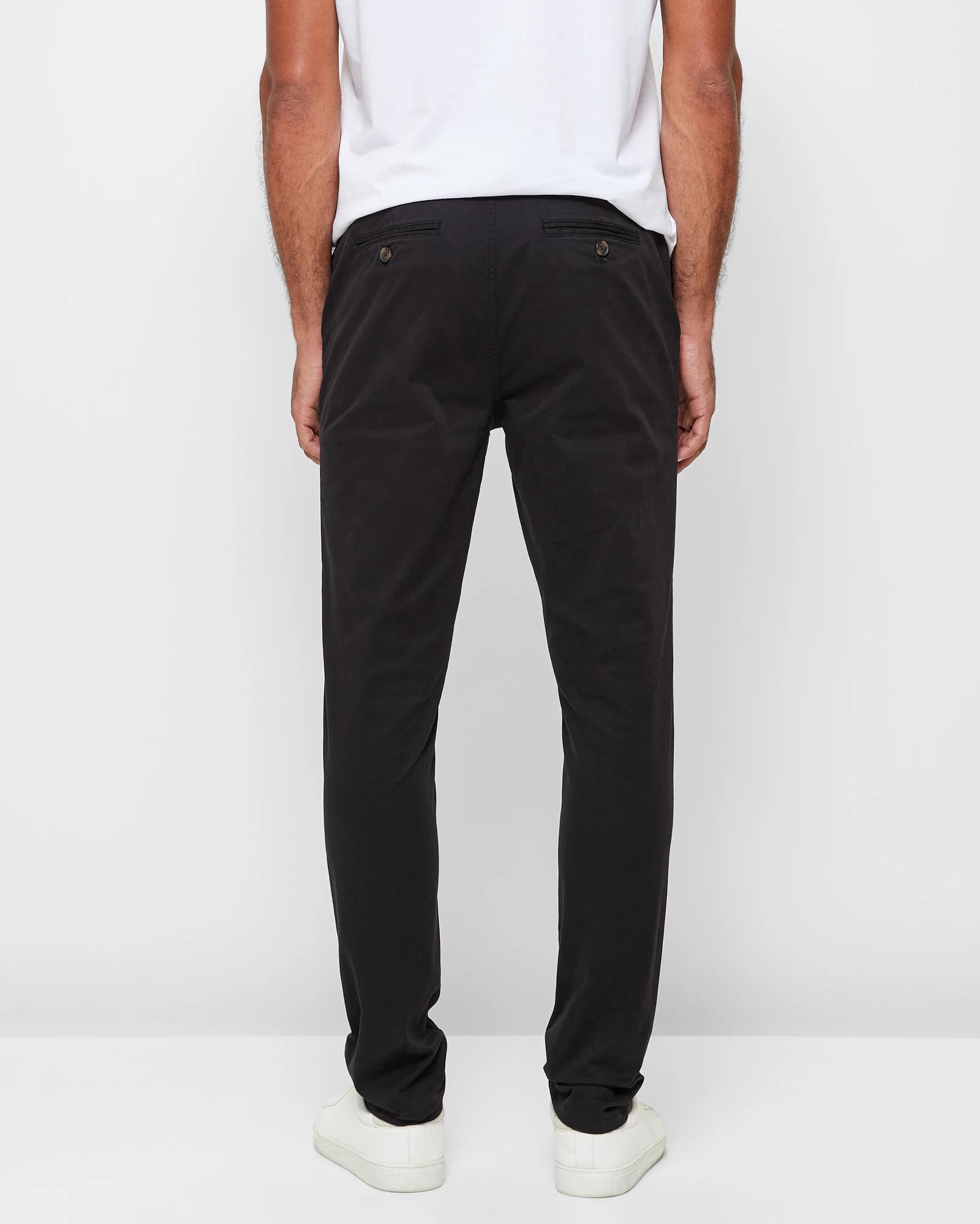 4 Target Slim Chino Pants BLACK, 4 of 5