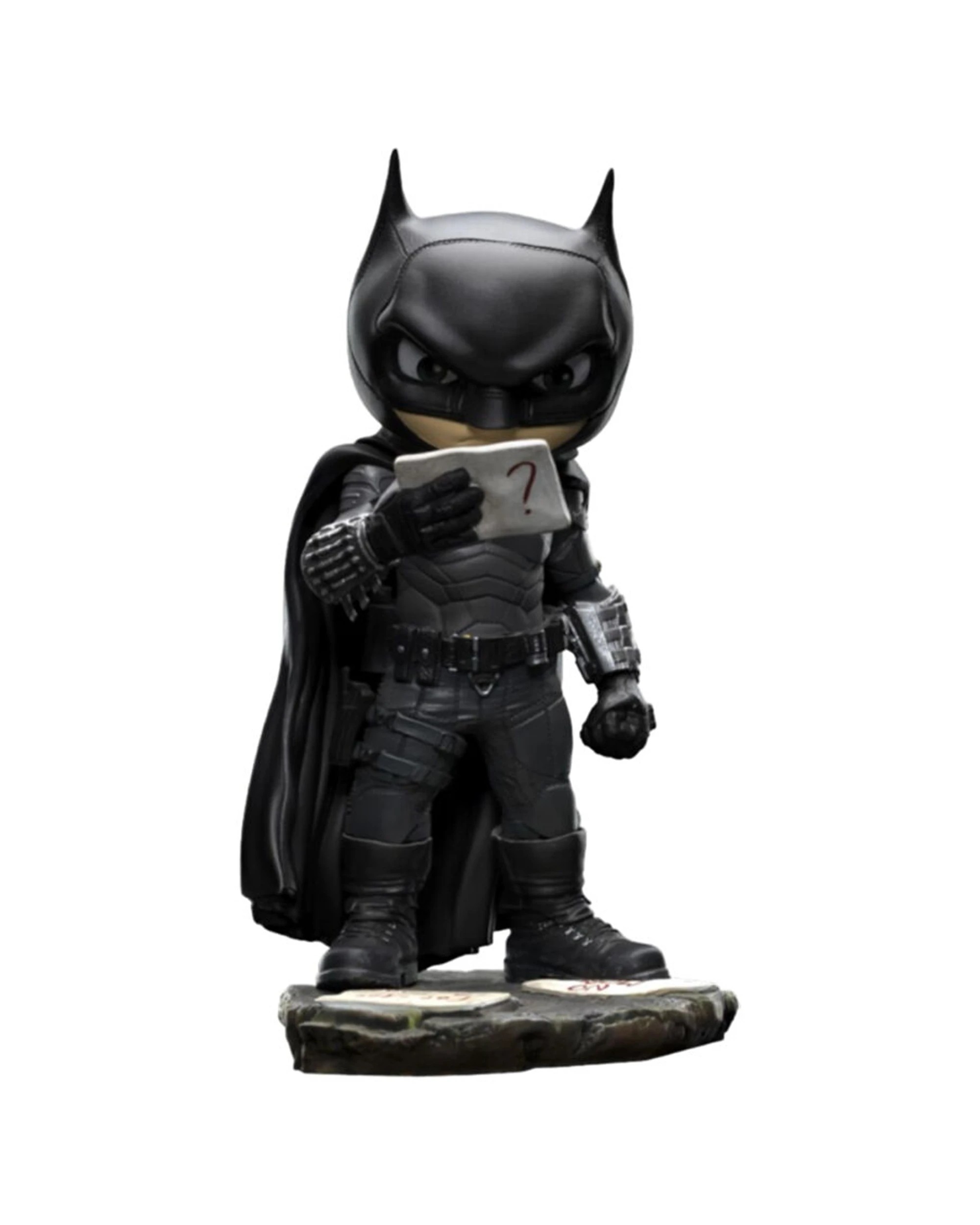1 Batman Iron Studios The Batman Minico Super Hero Action Figure Statue Toy - Black, 1 of 3