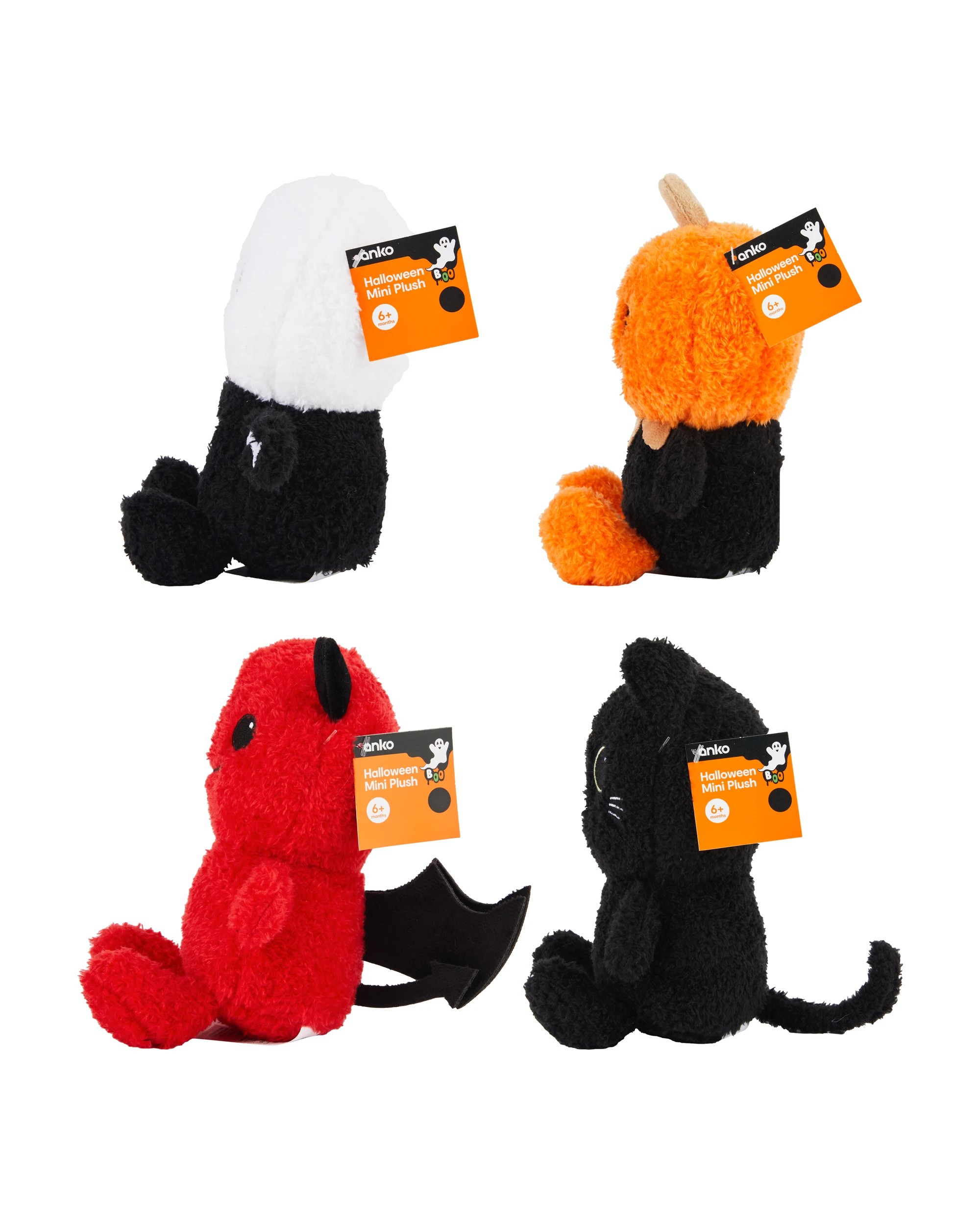 3 Halloween Mini Plush - Assorted, 3 of 3