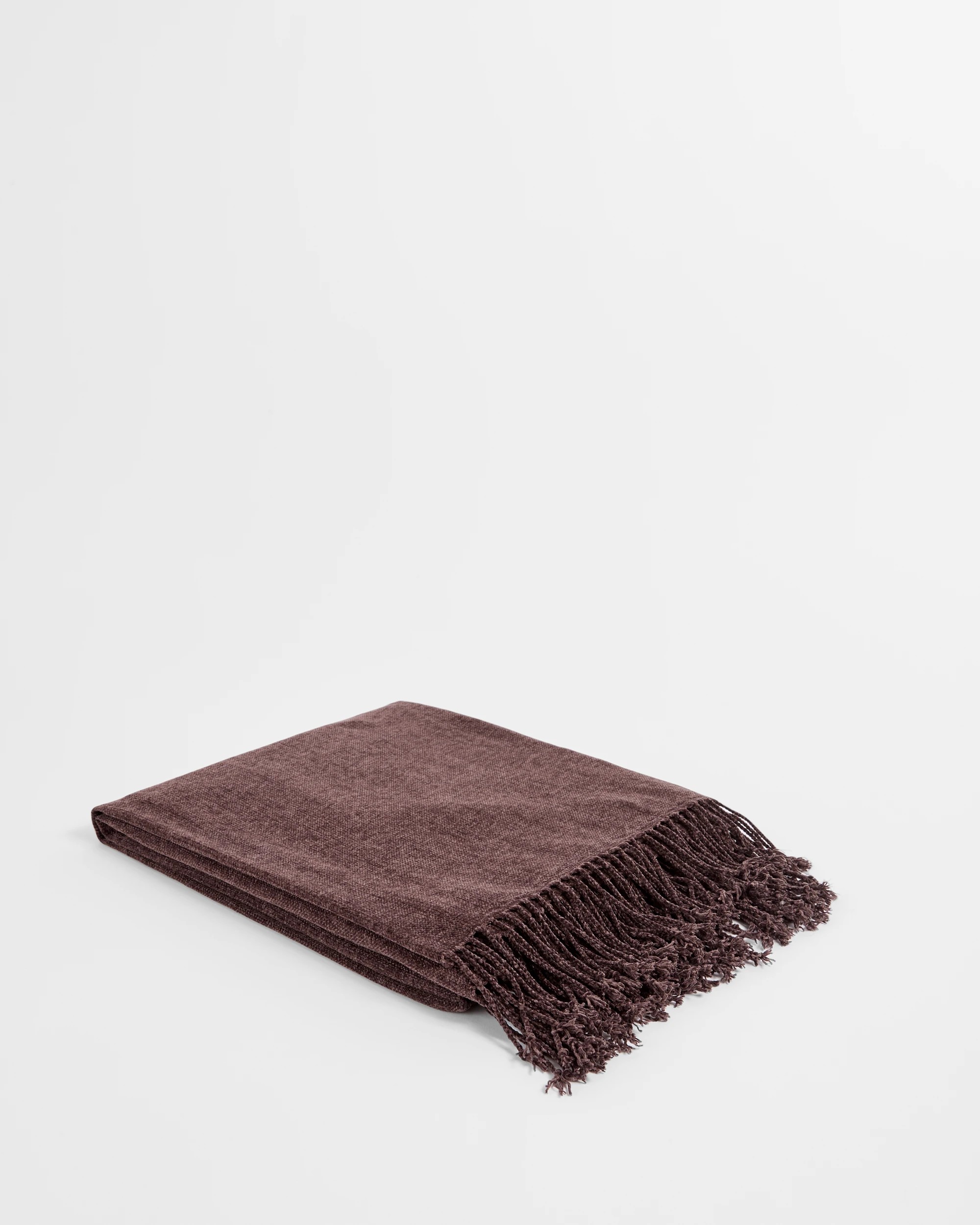 1 Target Issy Chenille Throw - Queen Bed - Brown, 1 of 4
