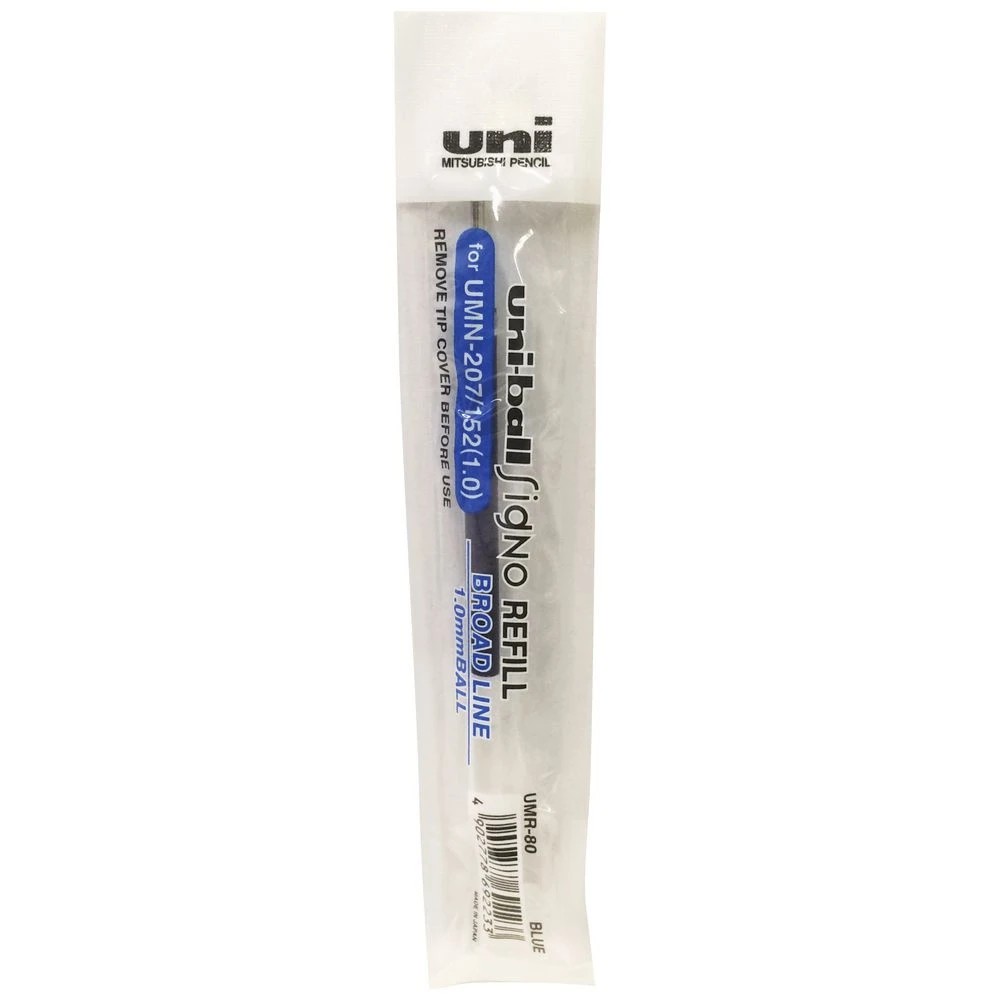 3 Uni-Ball 207B Gel Pen Refill 1.0mm Blue, 3 of 4