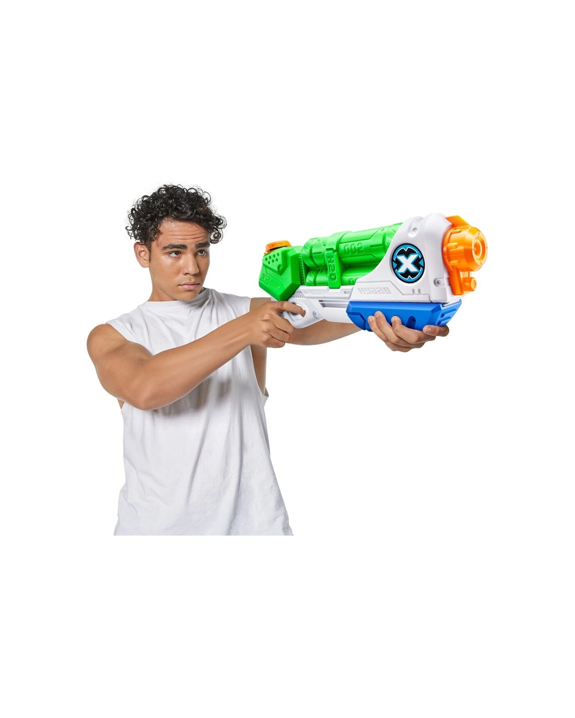7 Zuru Xshot Water Blaster Typhoon Thunder Gun Kids Toy - White, 7 of 8