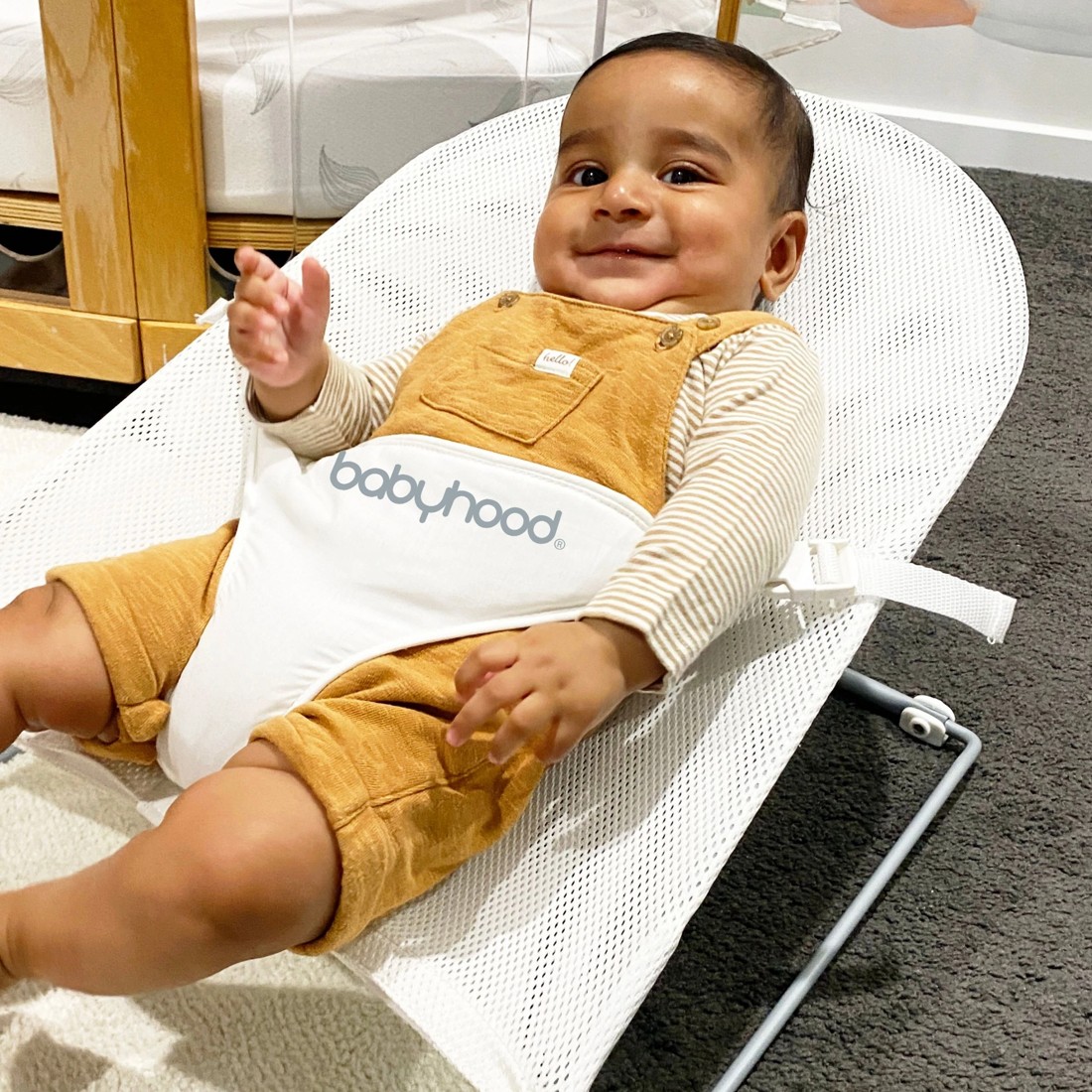 2 Safety Mesh Bouncer Toasted Almond, 2 of 3