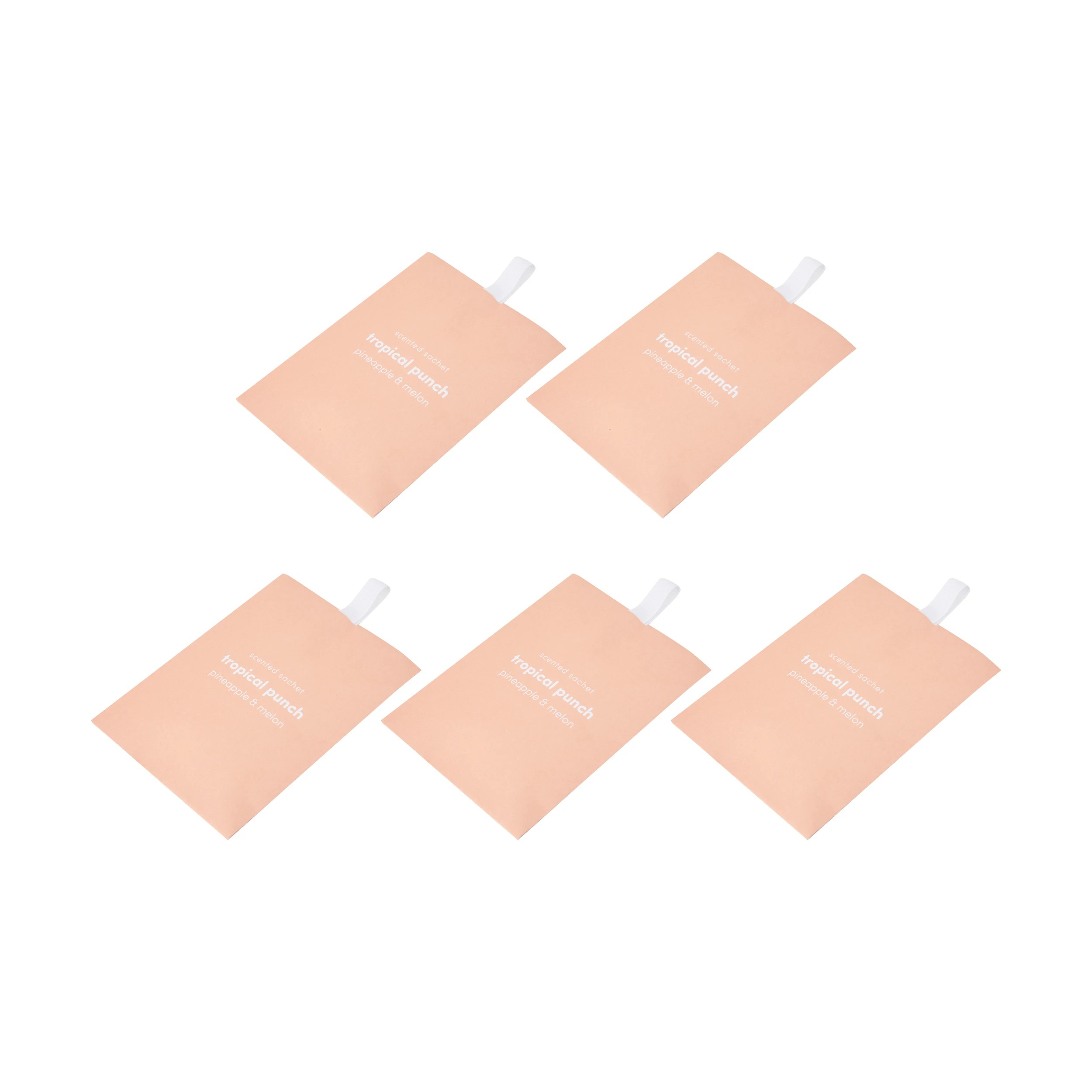 2 5 Piece Tropical Punch Scented Sachets - Pineapple and Melon, 2 of 4