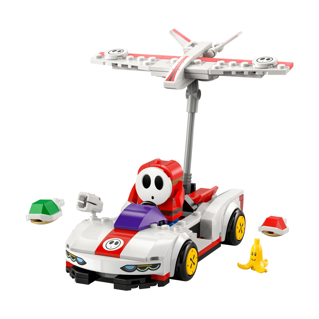 3 LEGO Super Mario: Mario Kart - Shy Guy & P-Wing 72045, 3 of 11