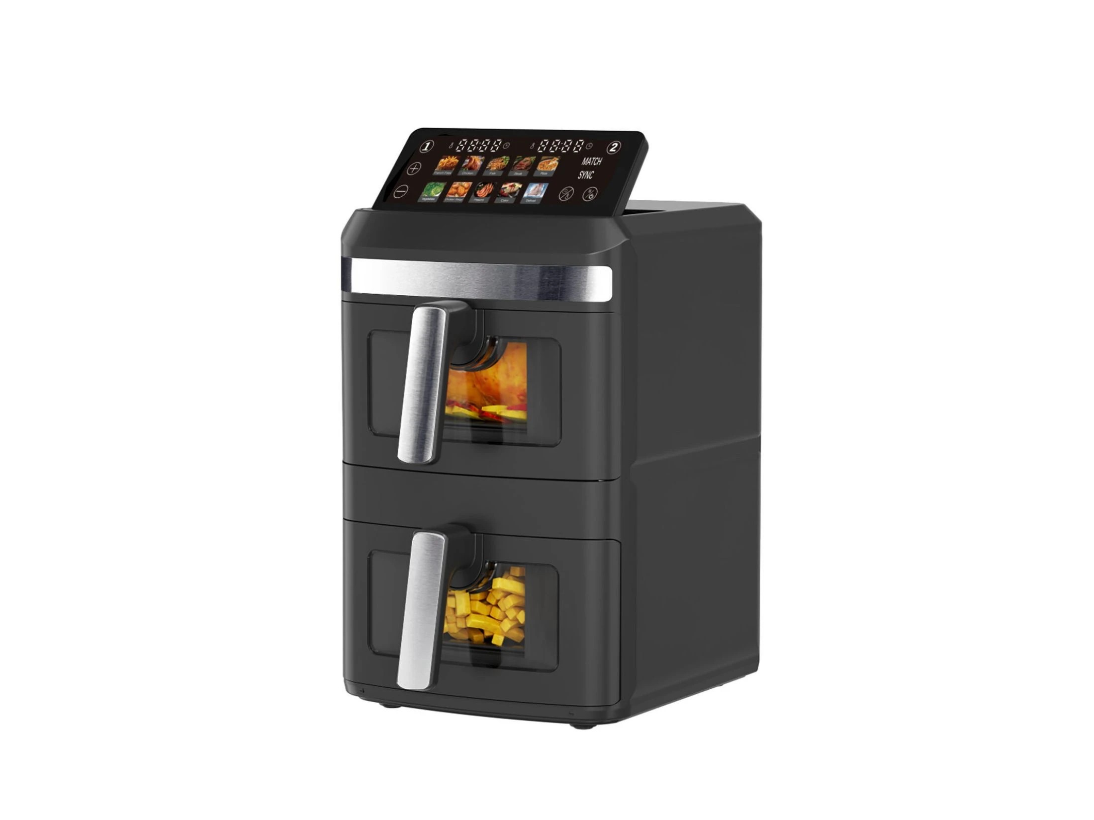 1 Healthy Choice 13L Dual Zone 2300W Double Stack Air Fryer with Foldable Top Display, 1 of 6