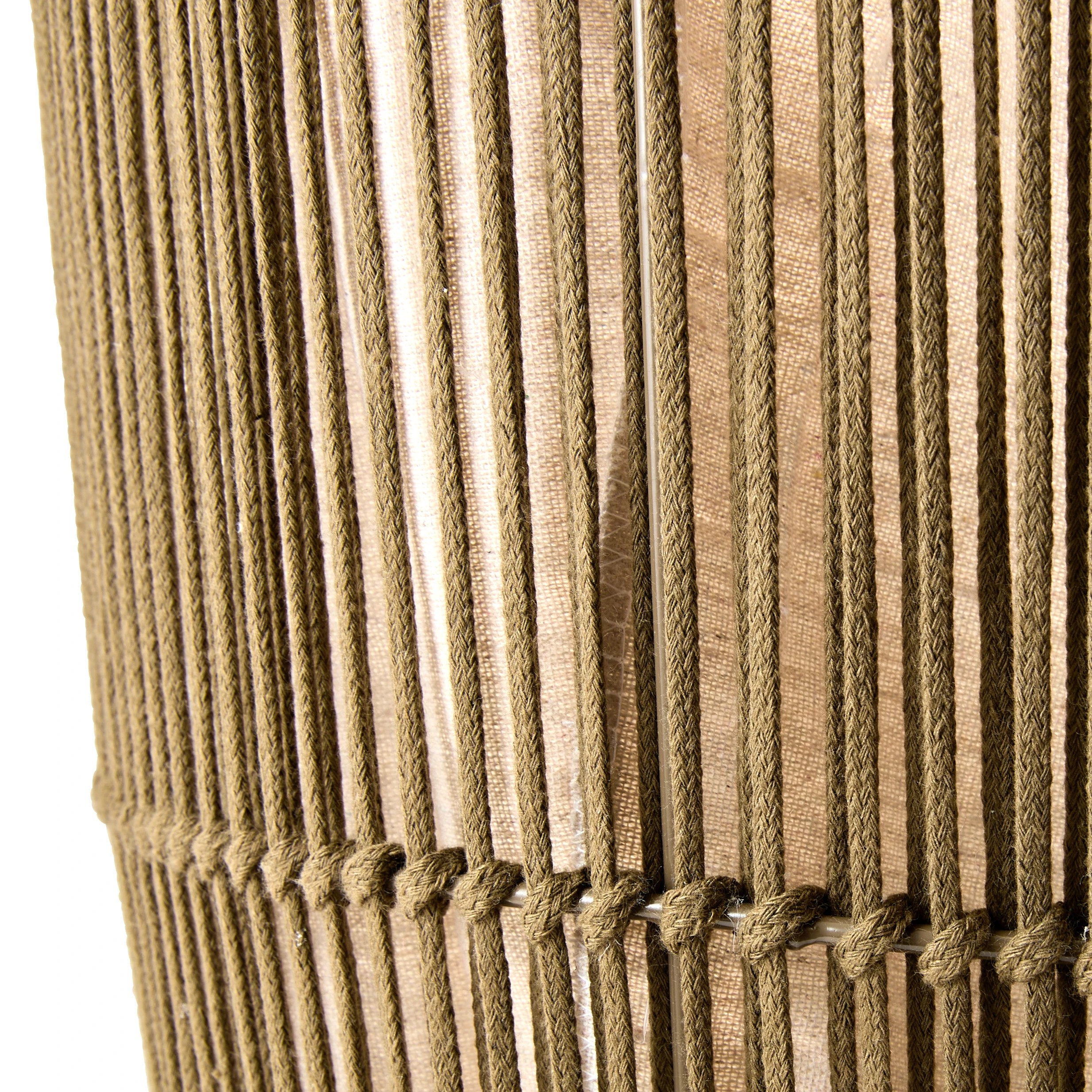 6 Rope Laundry Hamper with Liner - Green, 6 of 8