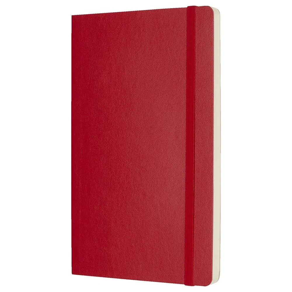 2 Moleskine Soft Cover Notebook Plain Large Scarlet Red, 2 of 5
