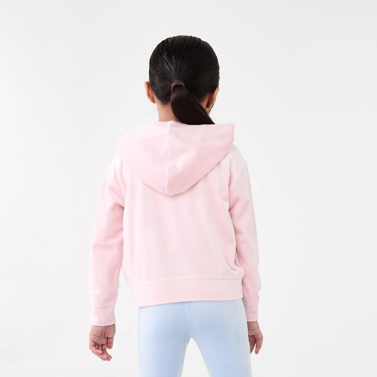 3 Velour Zip Through Sweatshirt Heart, 3 of 10