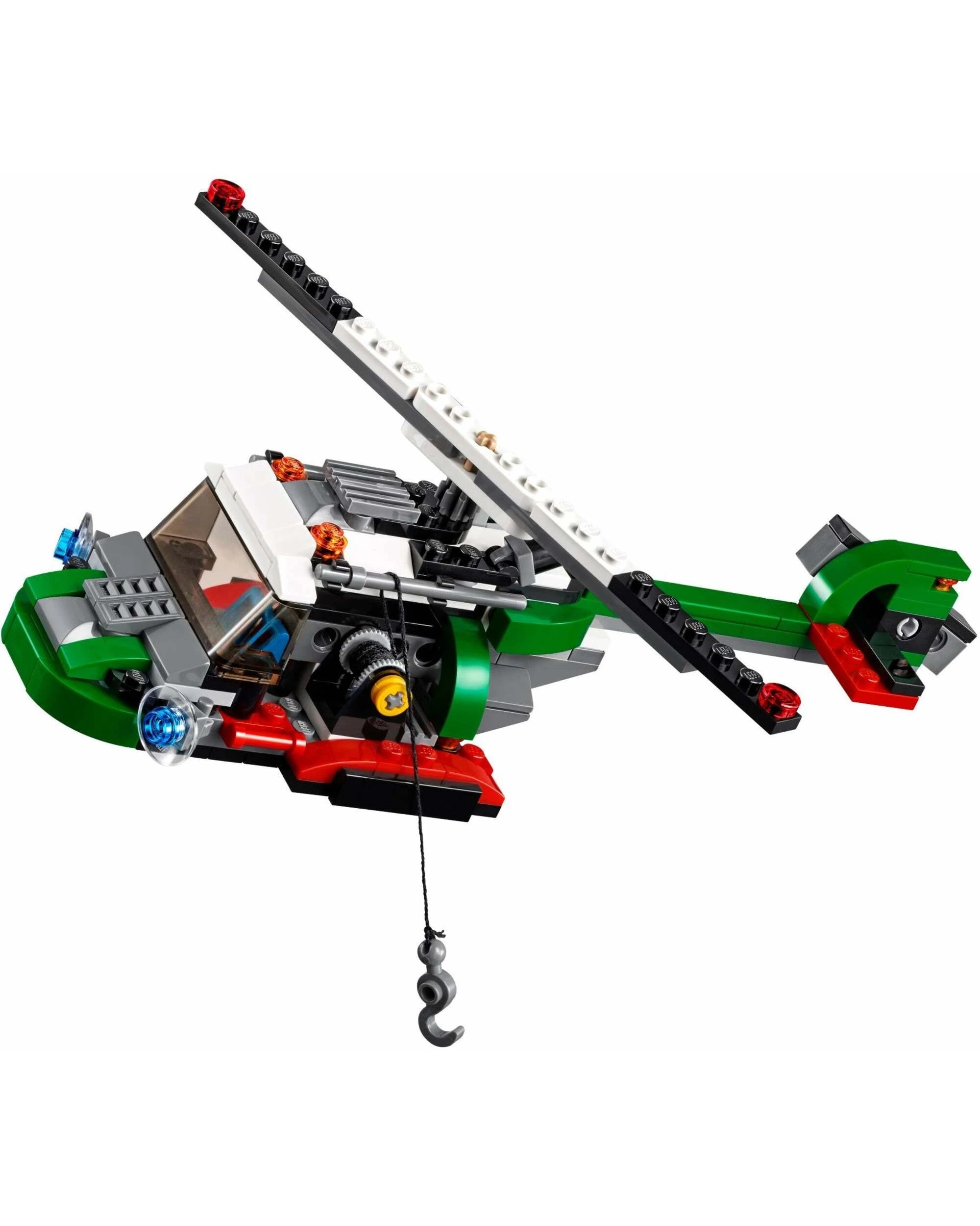 3 LEGO 31037 3-in-1 Adventure Vehicles: Offroader, Hovercraft, Helicopter, 3 of 5