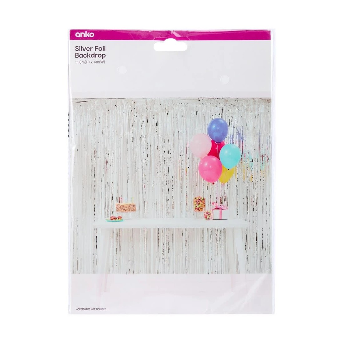 5 Silver Look Backdrop, 5 of 5