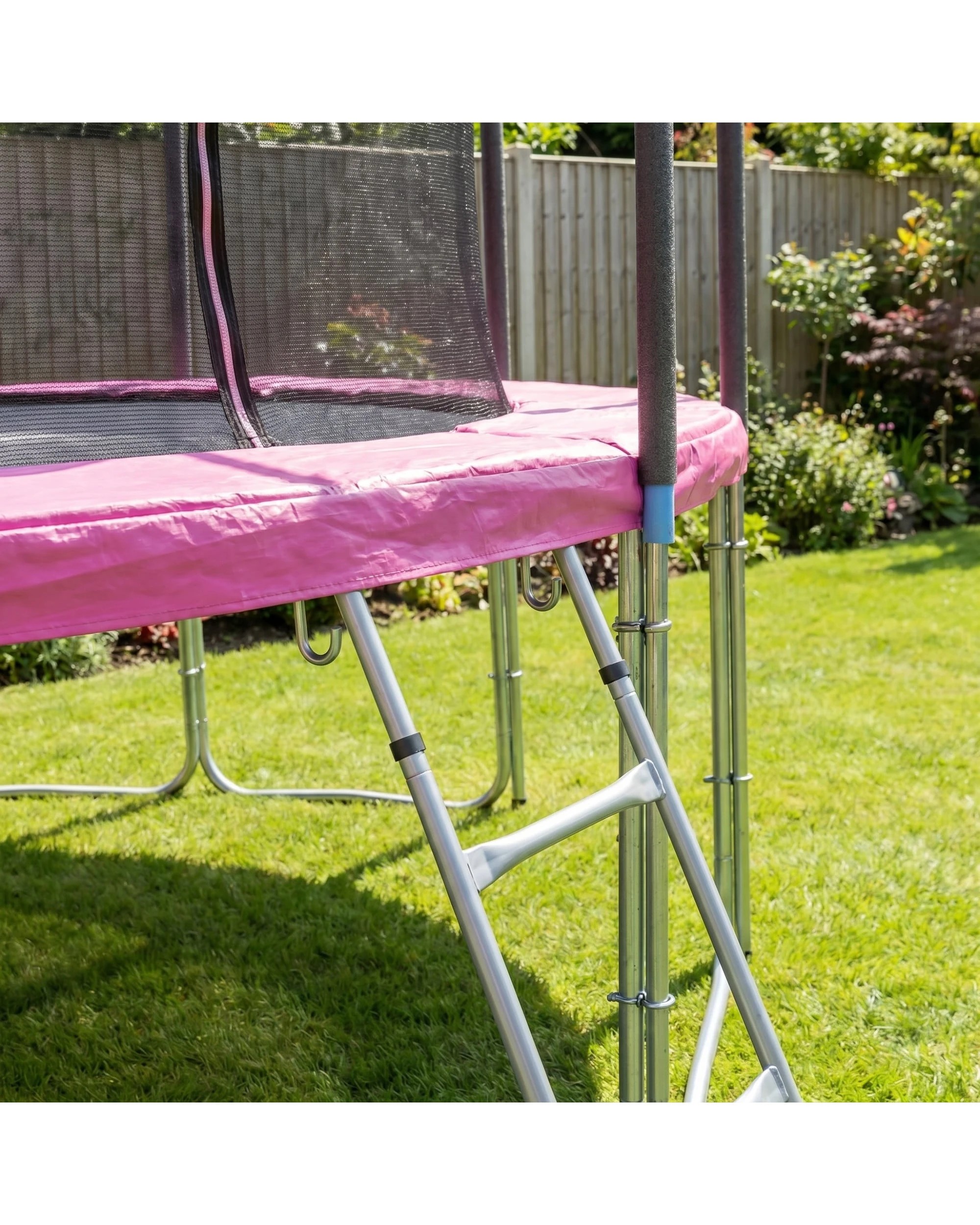 4 Kahuna Trampoline Ladder - Silver, 4 of 4