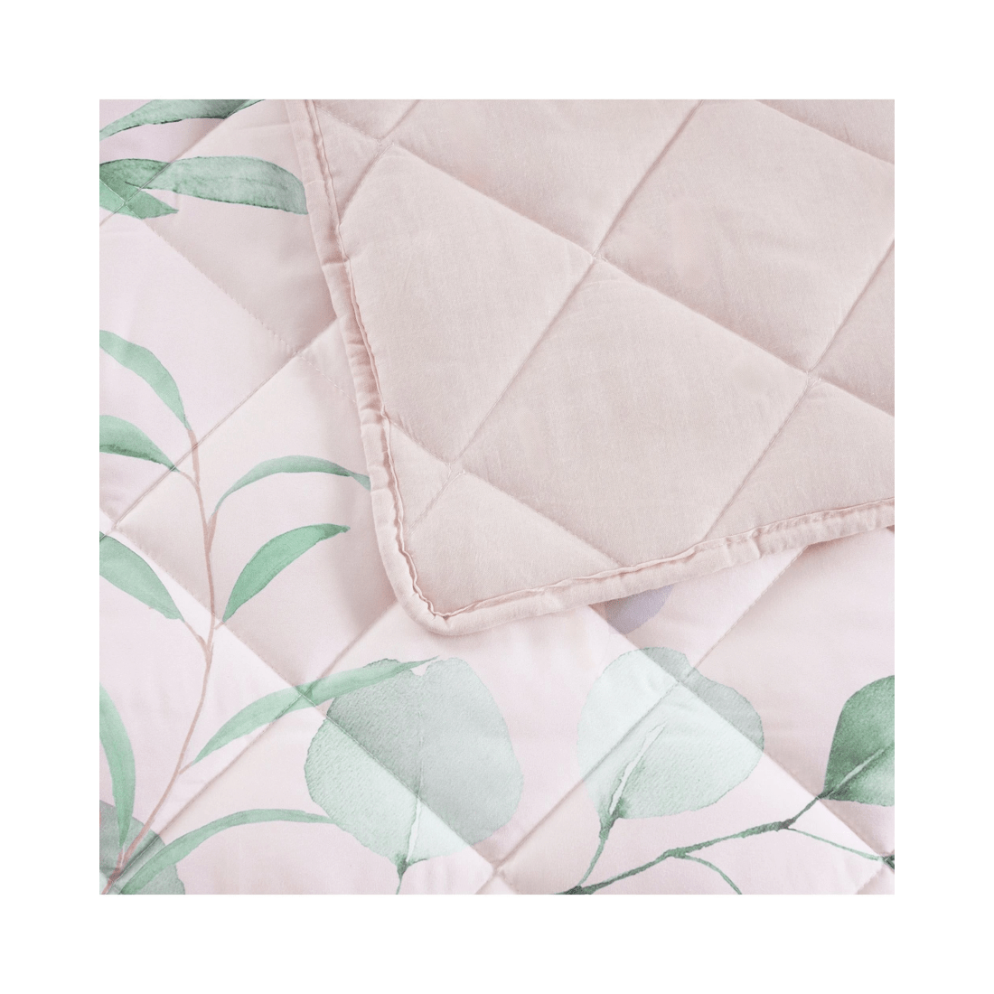 5 Bianca Bedding Sidney Quilted Bedspread Set - Blush Protea Print - Assorted, 5 of 5