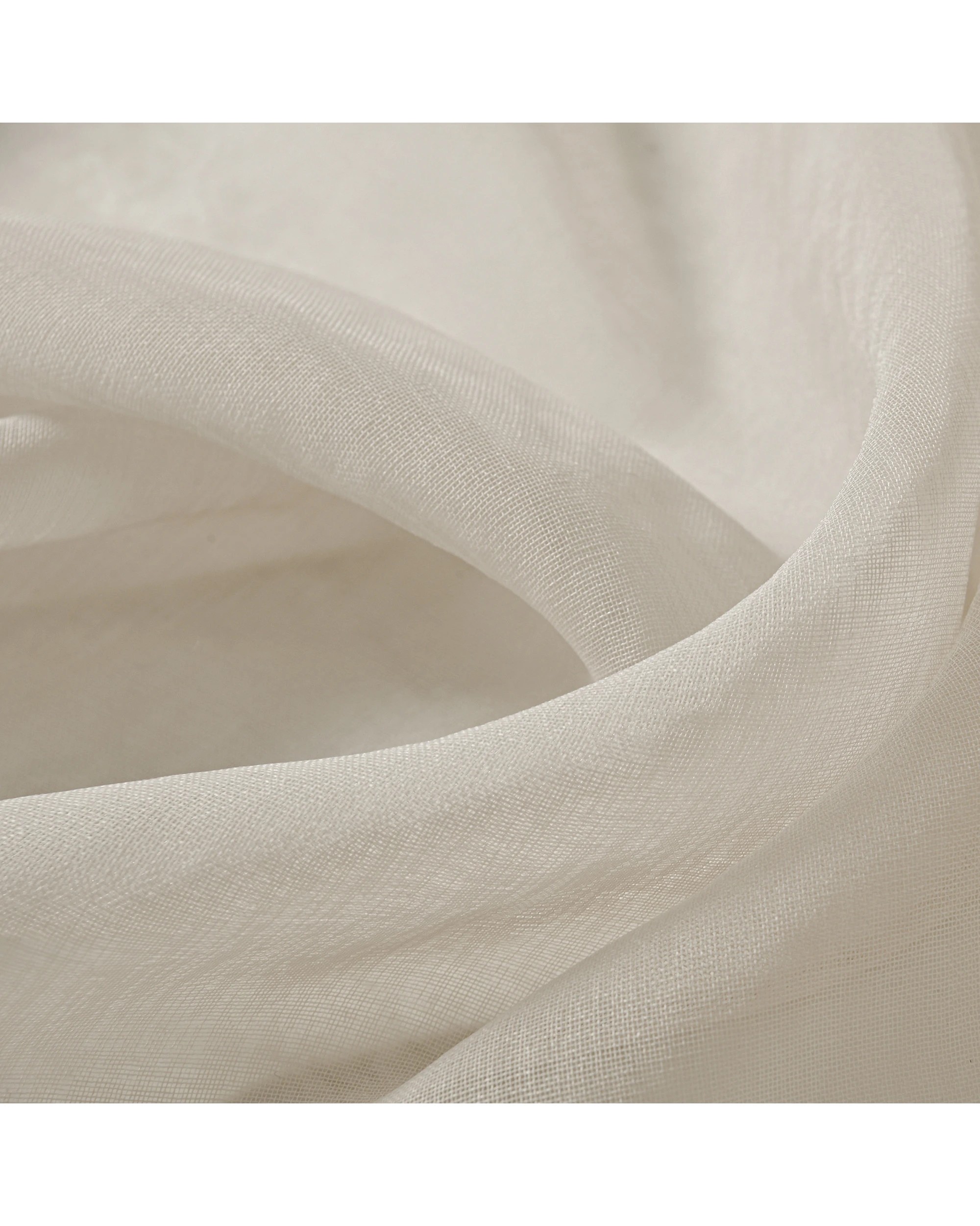 4 Cadence & Co. Kirra Sheer S-Fold Curtain 260x280cm - Fits 140cm Track - Sand, 4 of 4