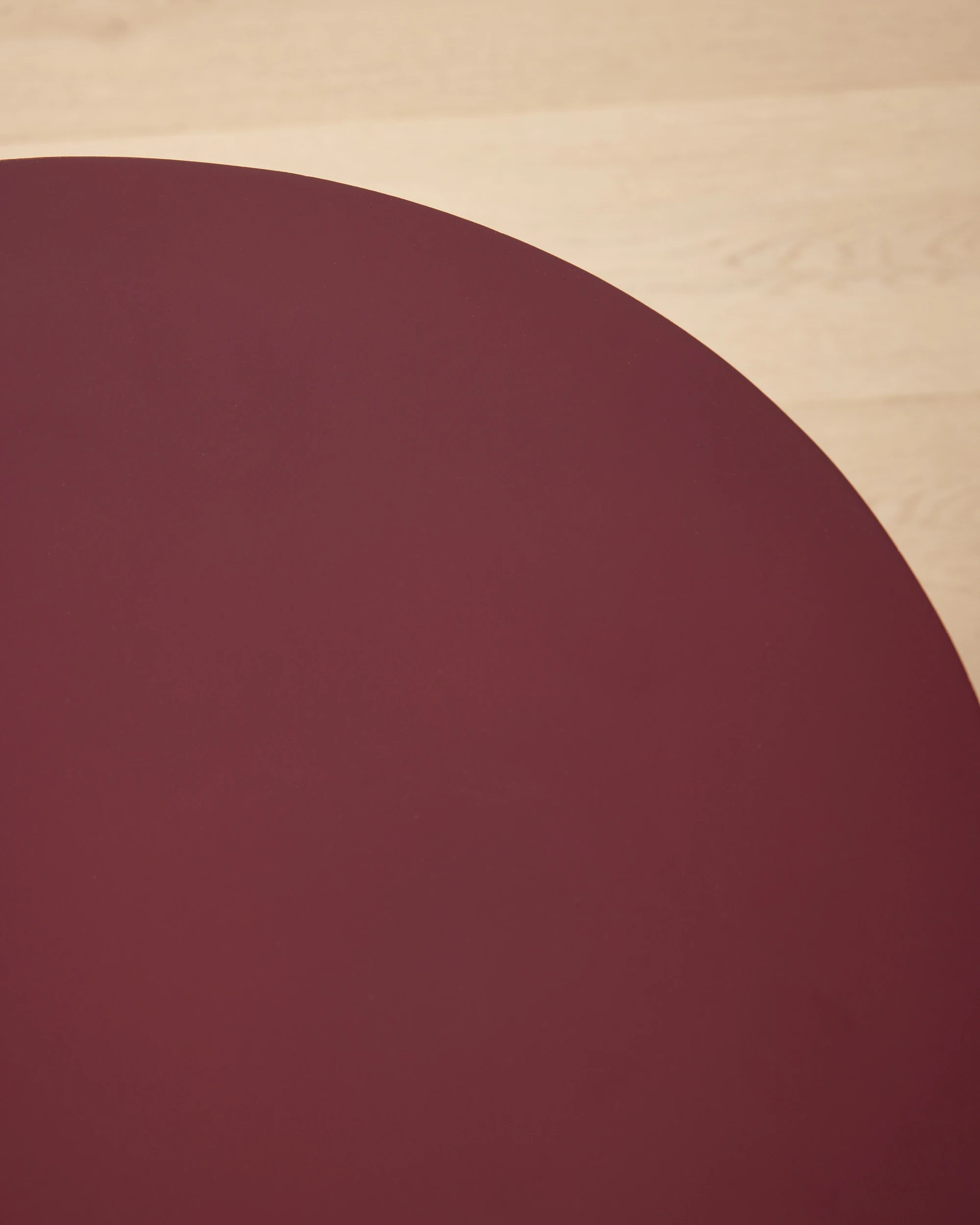 5 Chloe Bedside Table - Burgundy, 5 of 7