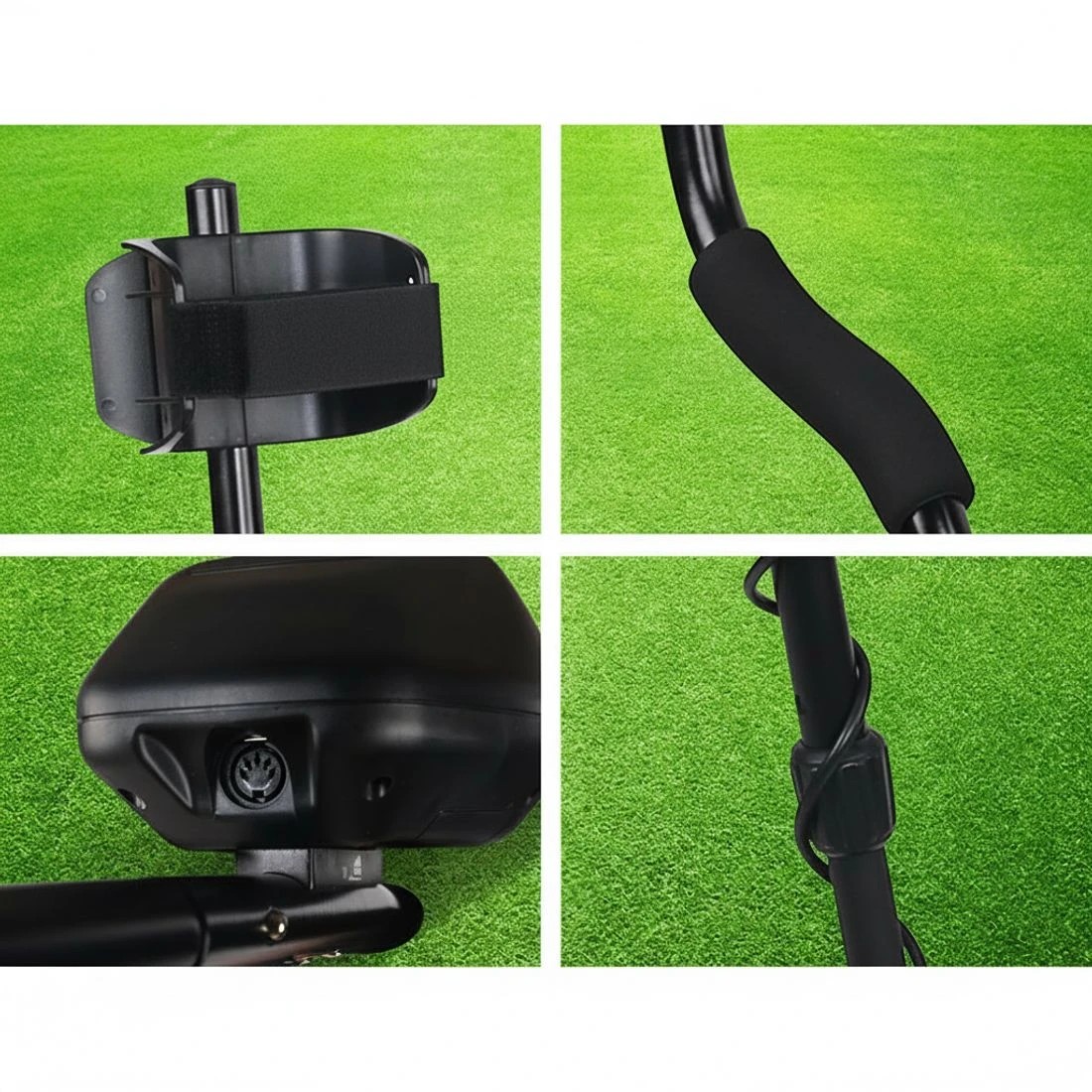 3 Weisshorn Metal Detector 220MM Deep Sensitive Waterproof Treasure Hunter Gold Digger Shovel - Black, 3 of 4
