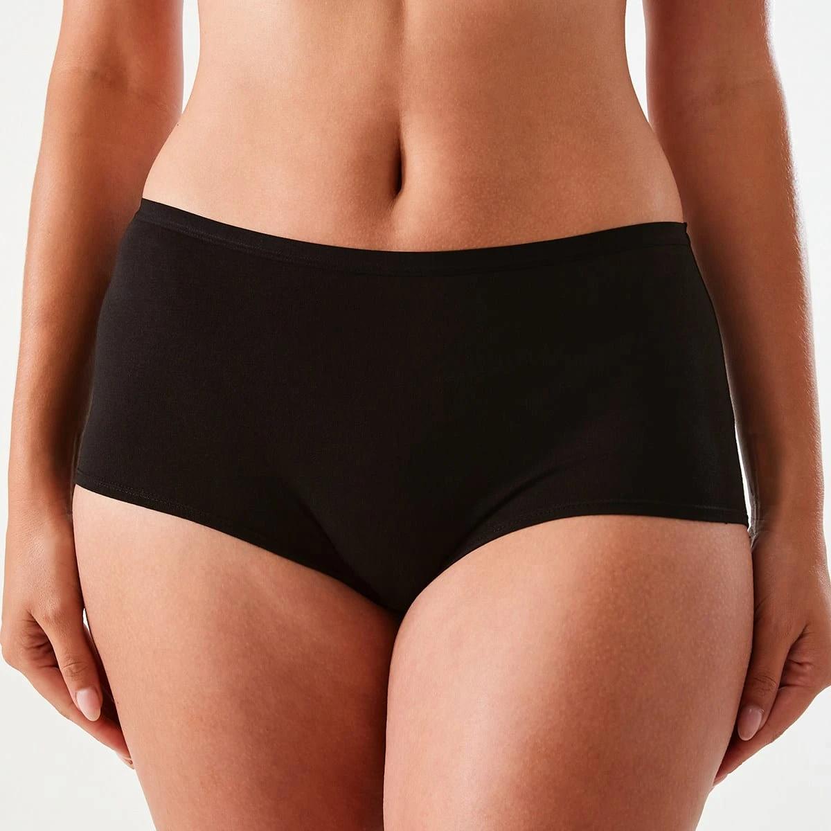 3 5 Pack Boyleg Briefs Black, 3 of 6