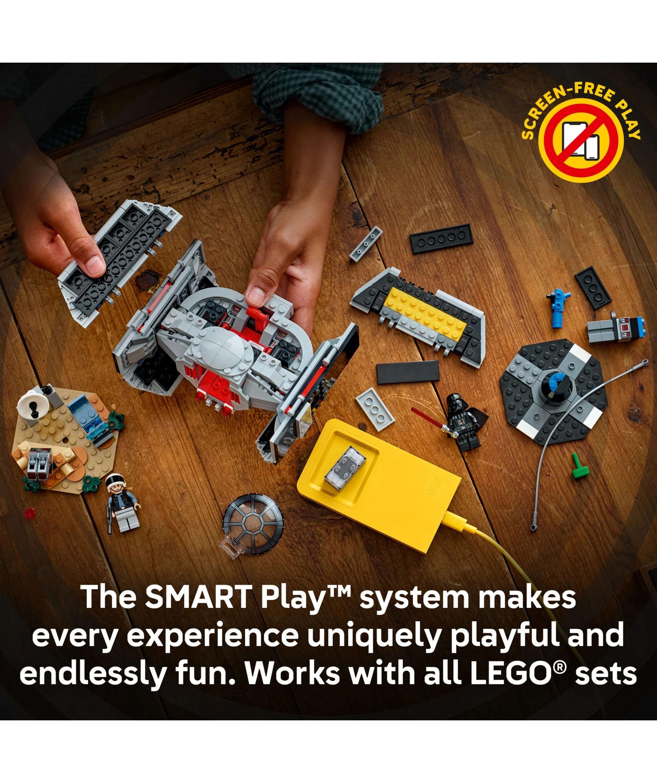 7 LEGO Star Wars SMART Play: Darth Vader's TIE Fighter 75421, 7 of 10