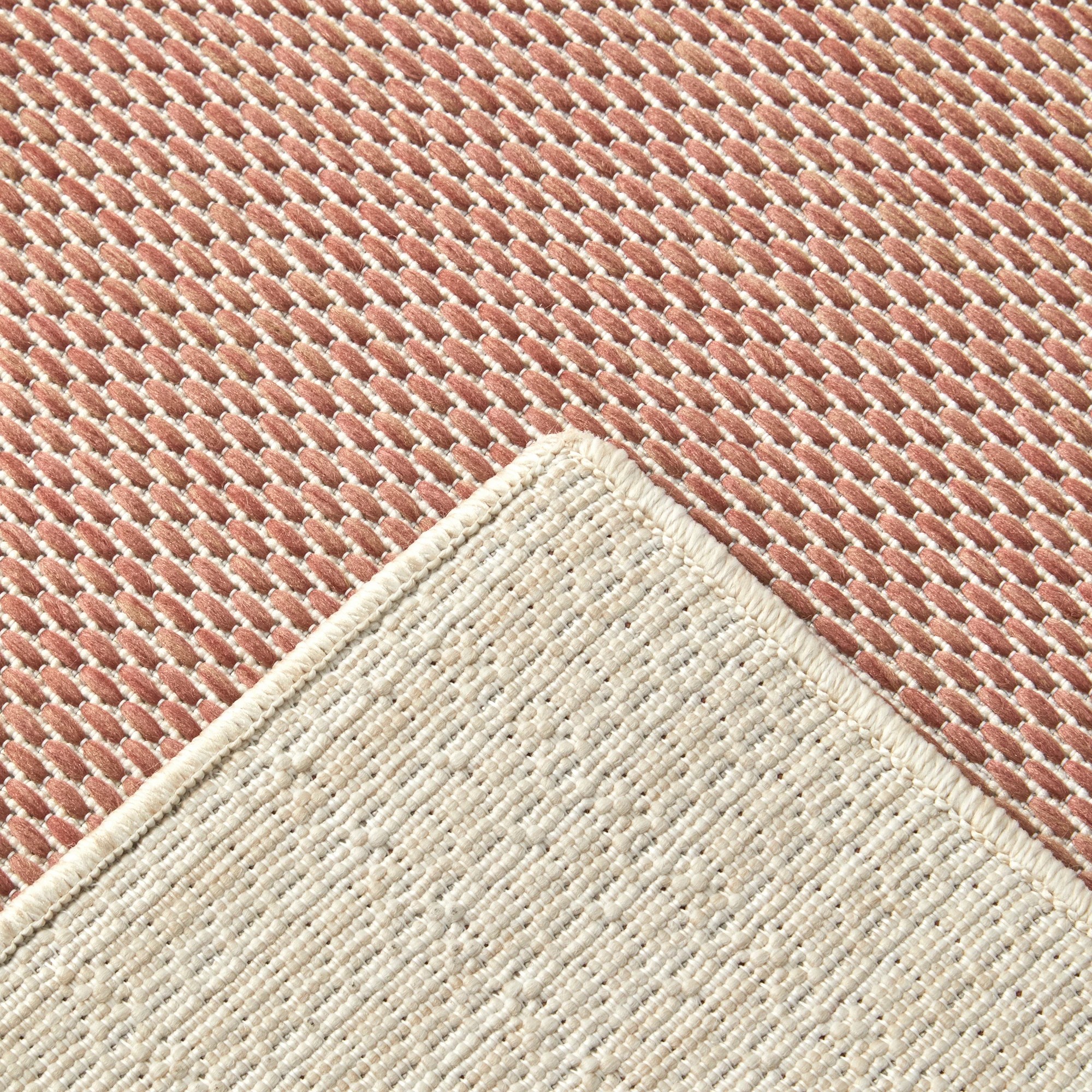 8 Common Ground Rugs Palmline Nero 400x80cm Runner - Large Pet Friendly Outdoor Rug - Red, 8 of 8