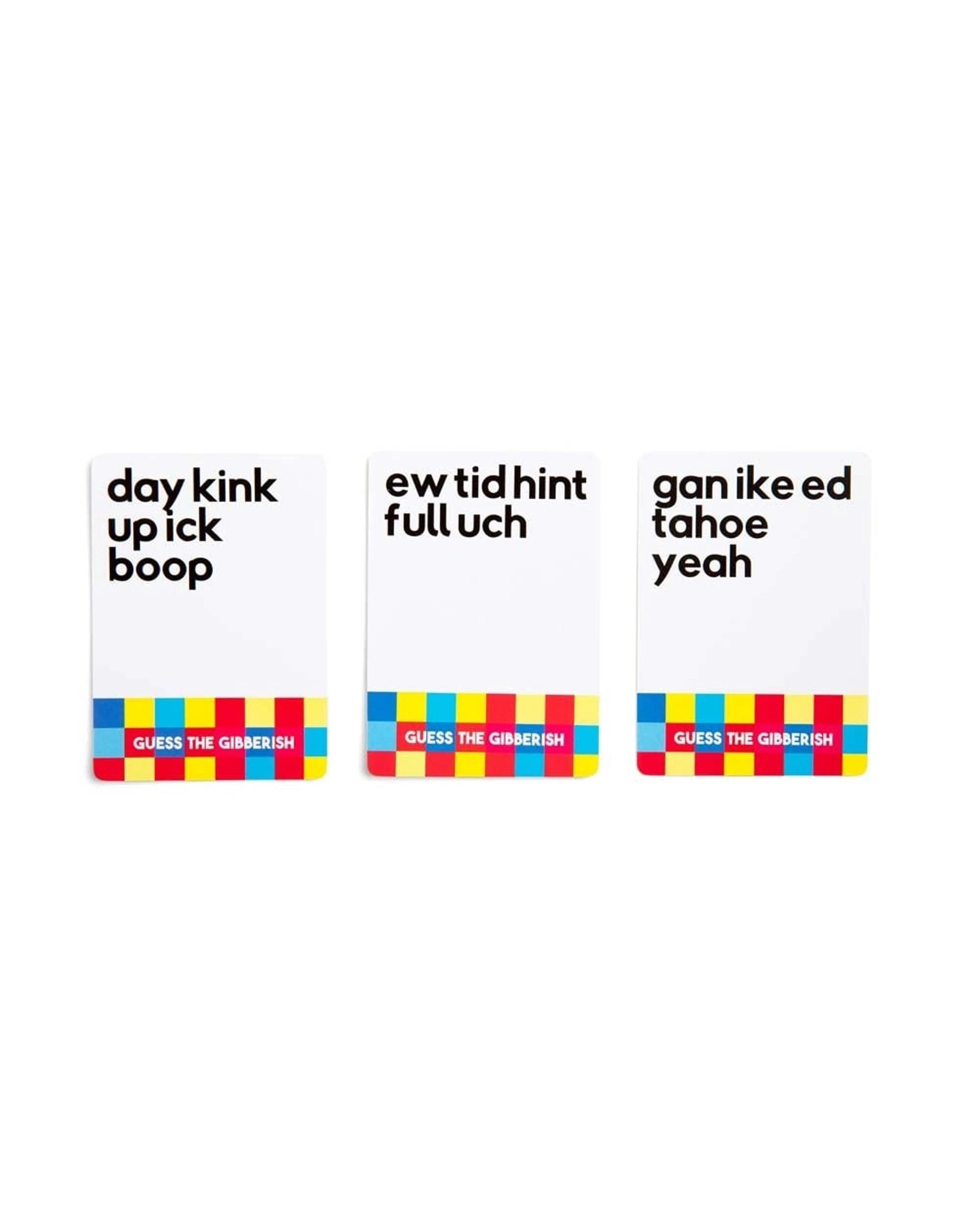 9 Guess the Gibberish Family Edition Card Game, 9 of 10