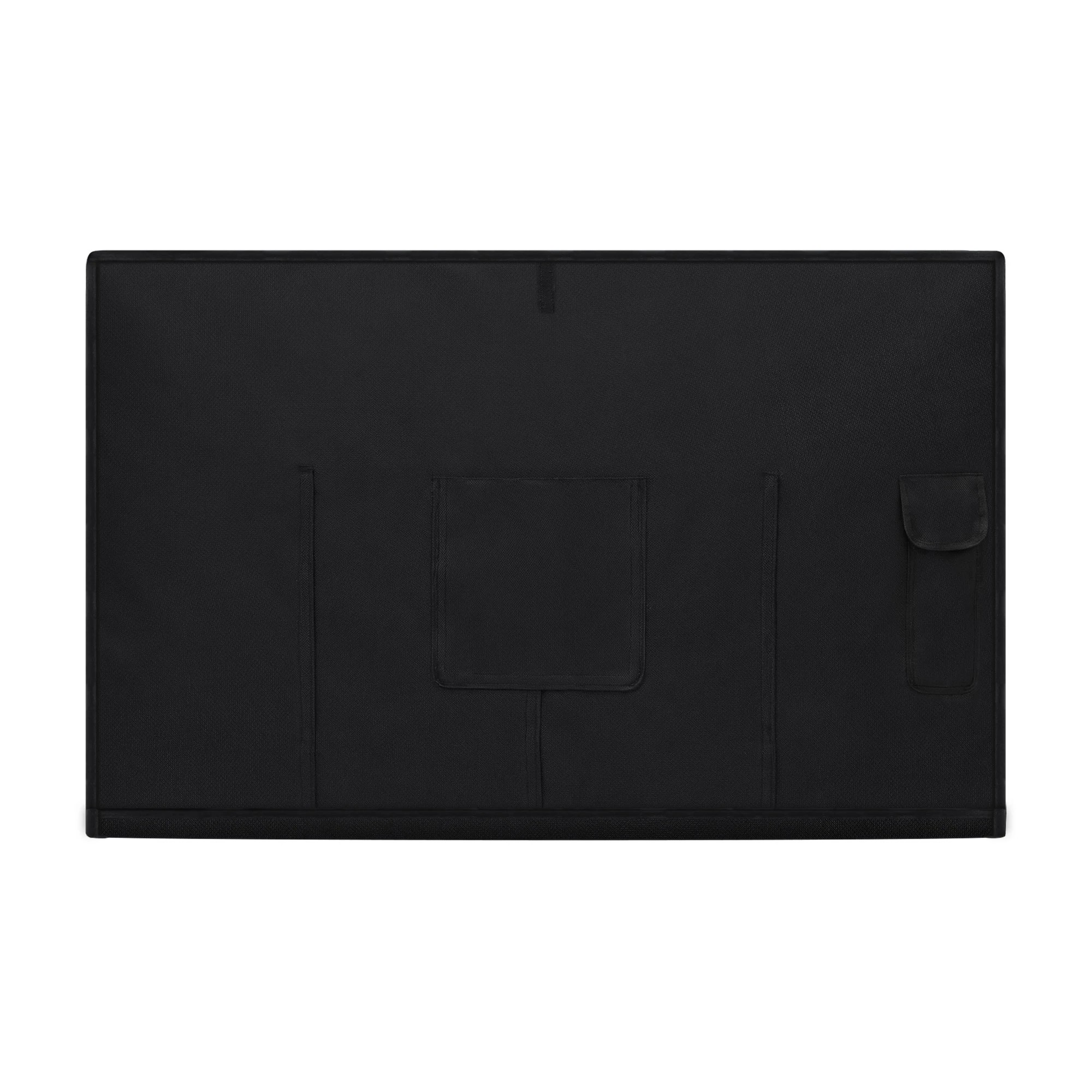 1 Artiss 55-58 Inch TV Cover Waterproof Outdoor Patio Flat Television Protector - Black, 1 of 6