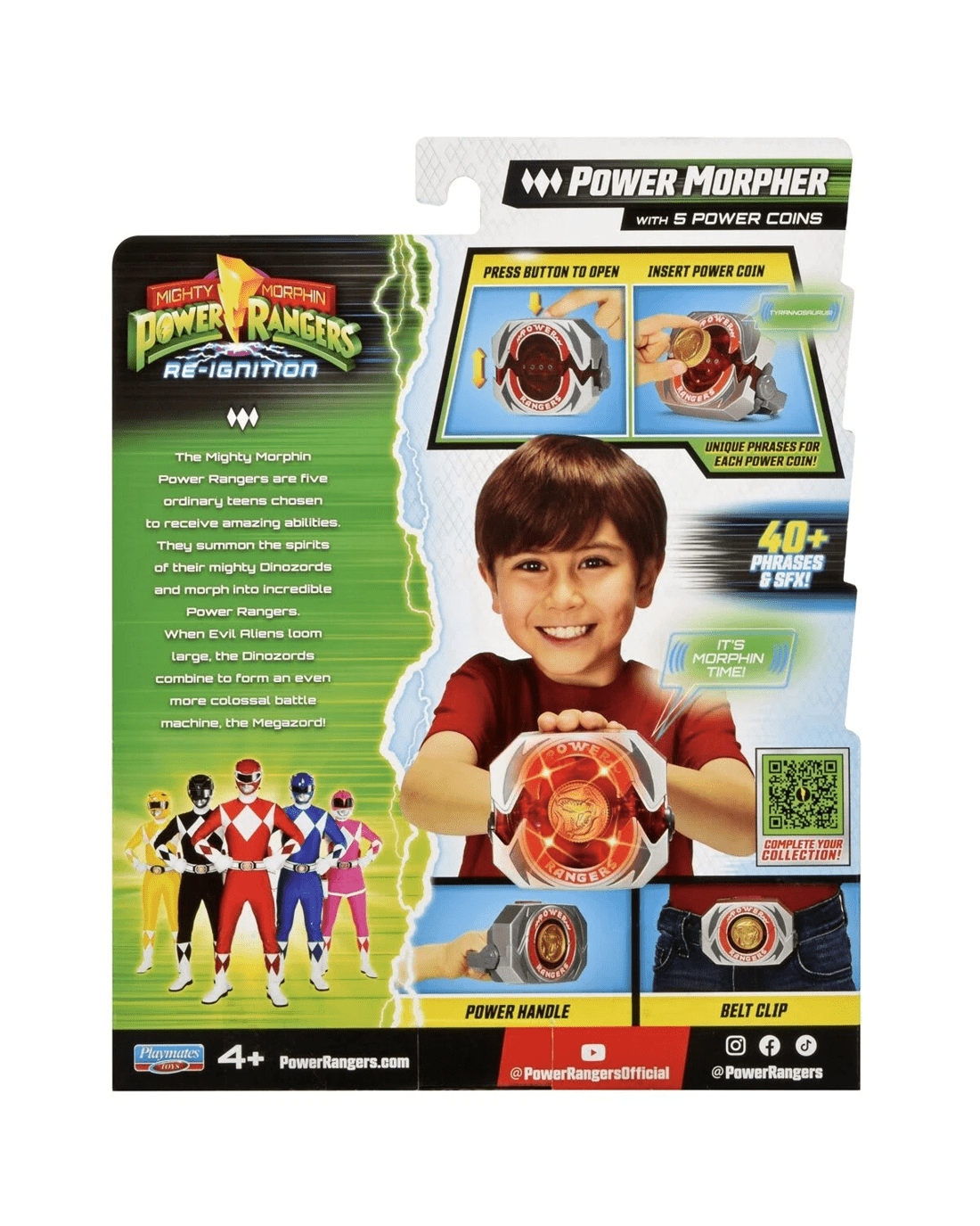 8 Mighty Morphin Power Rangers Re-Ignition Power Morpher, 8 of 9