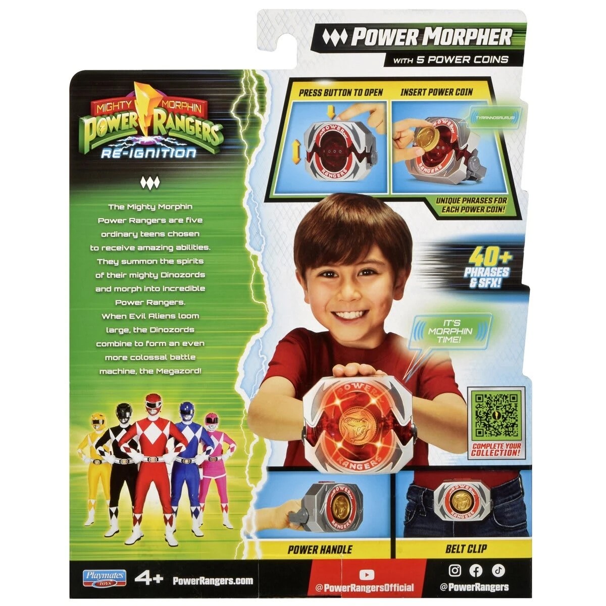 8 Mighty Morphin Power Rangers Re-Ignition Power Morpher, 8 of 9