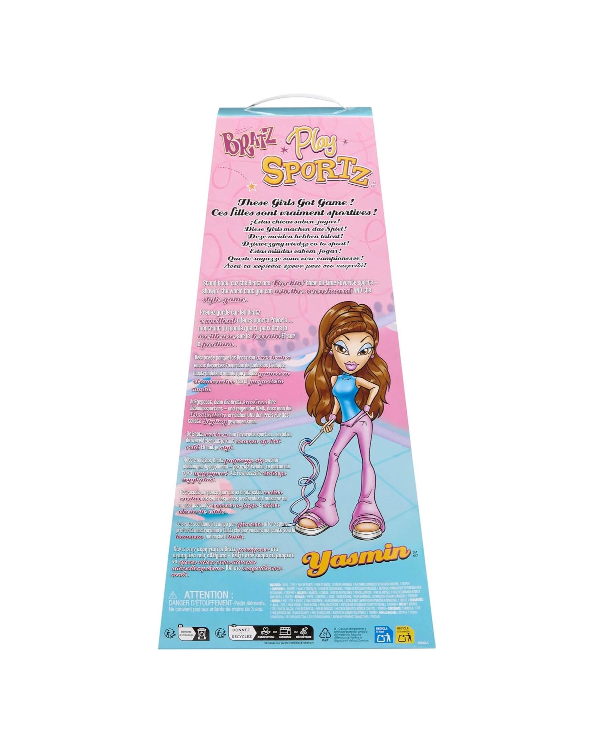 7 Bratz Play Sportz Yasmin Gymnastics Star Doll, 7 of 7