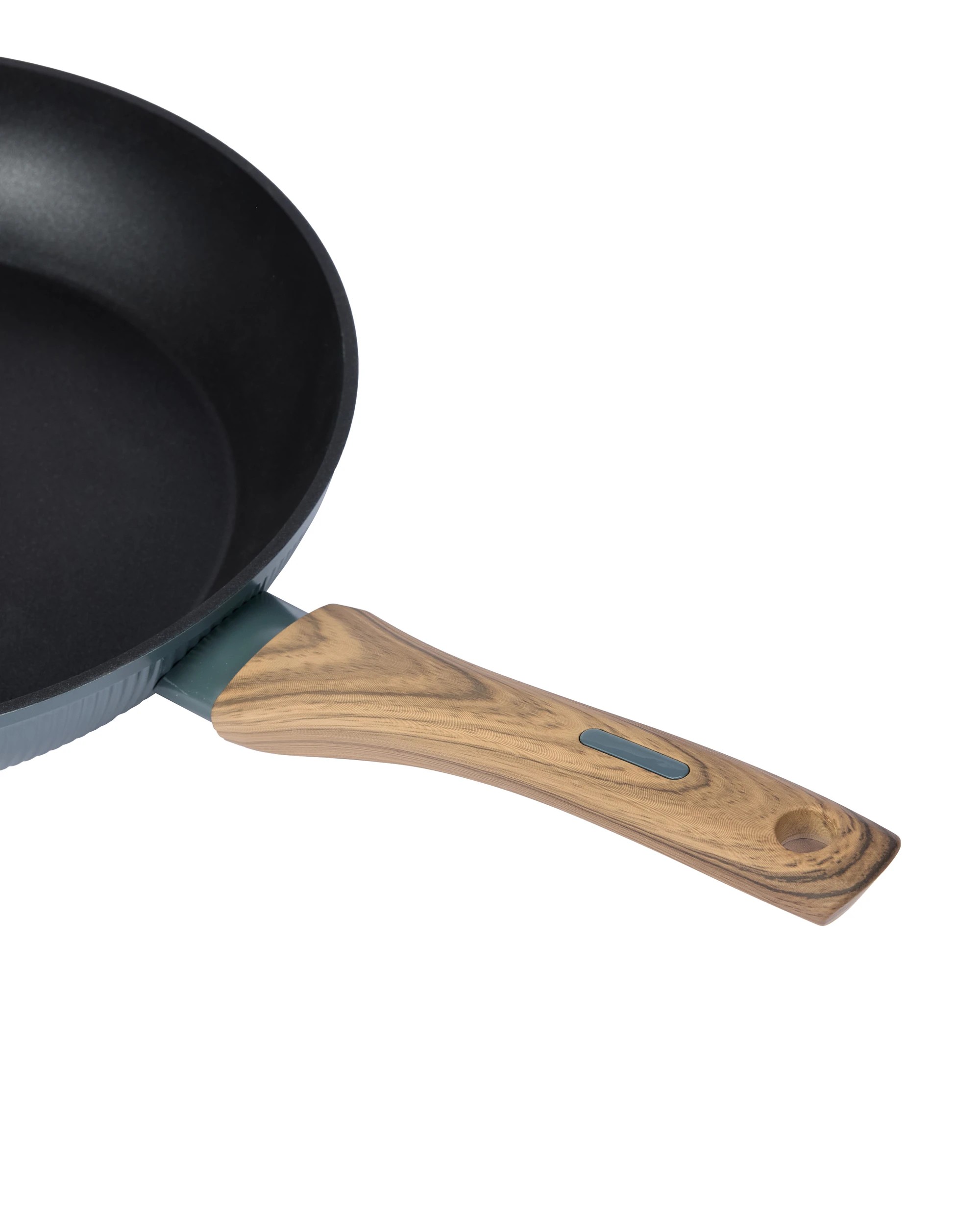 8 5 Piece Wood Look Linear Cookware Set - Grey, 8 of 10