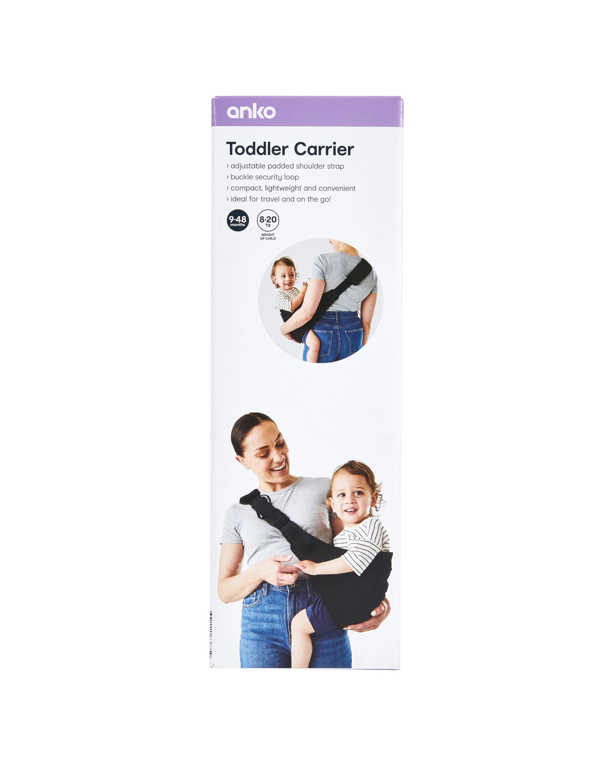 9 Toddler Carrier - Black, 9 of 9
