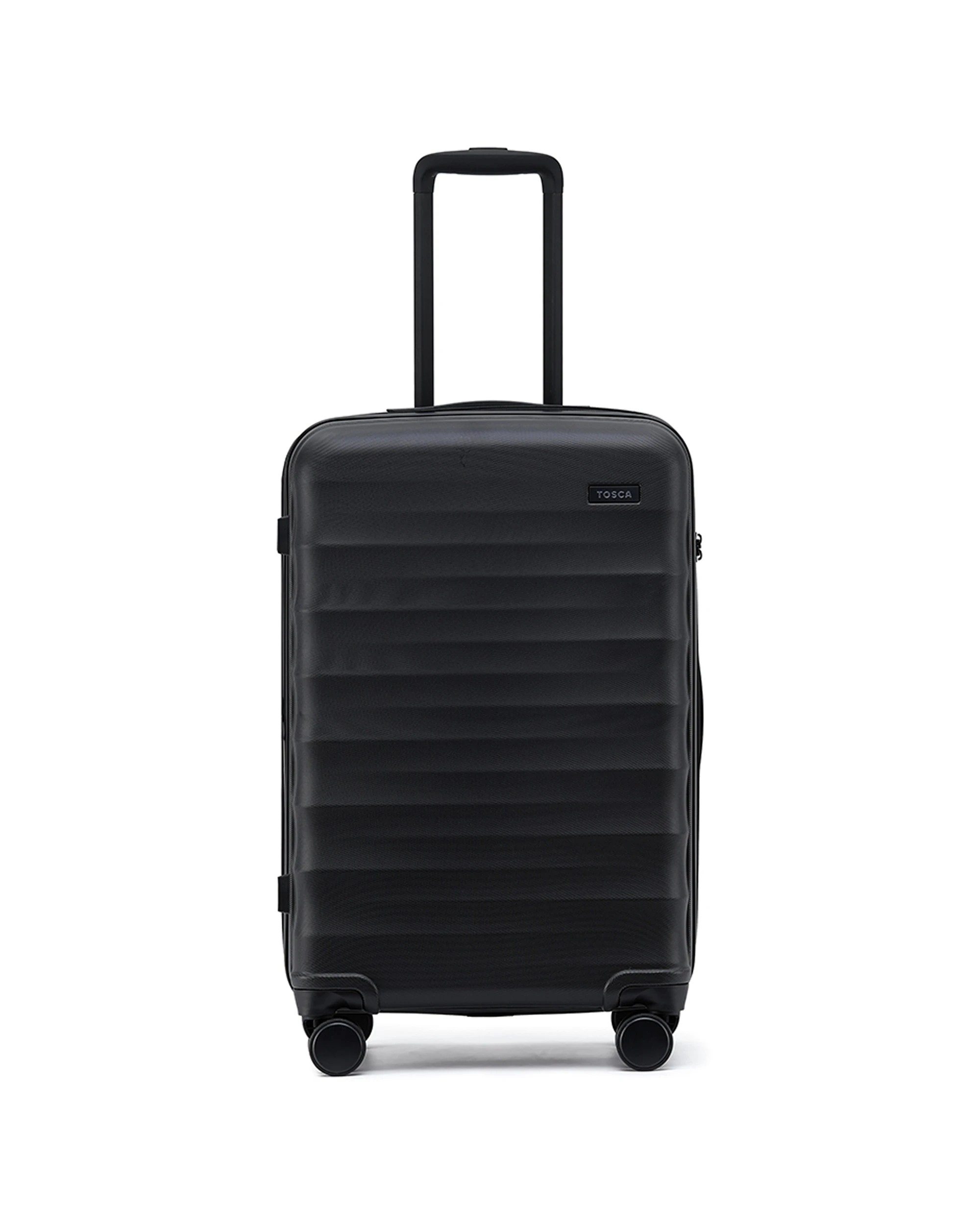 1 Tosca Interstellar 2.0 Hard Shell Luggage Suitcase 26" Medium - Black, 1 of 5
